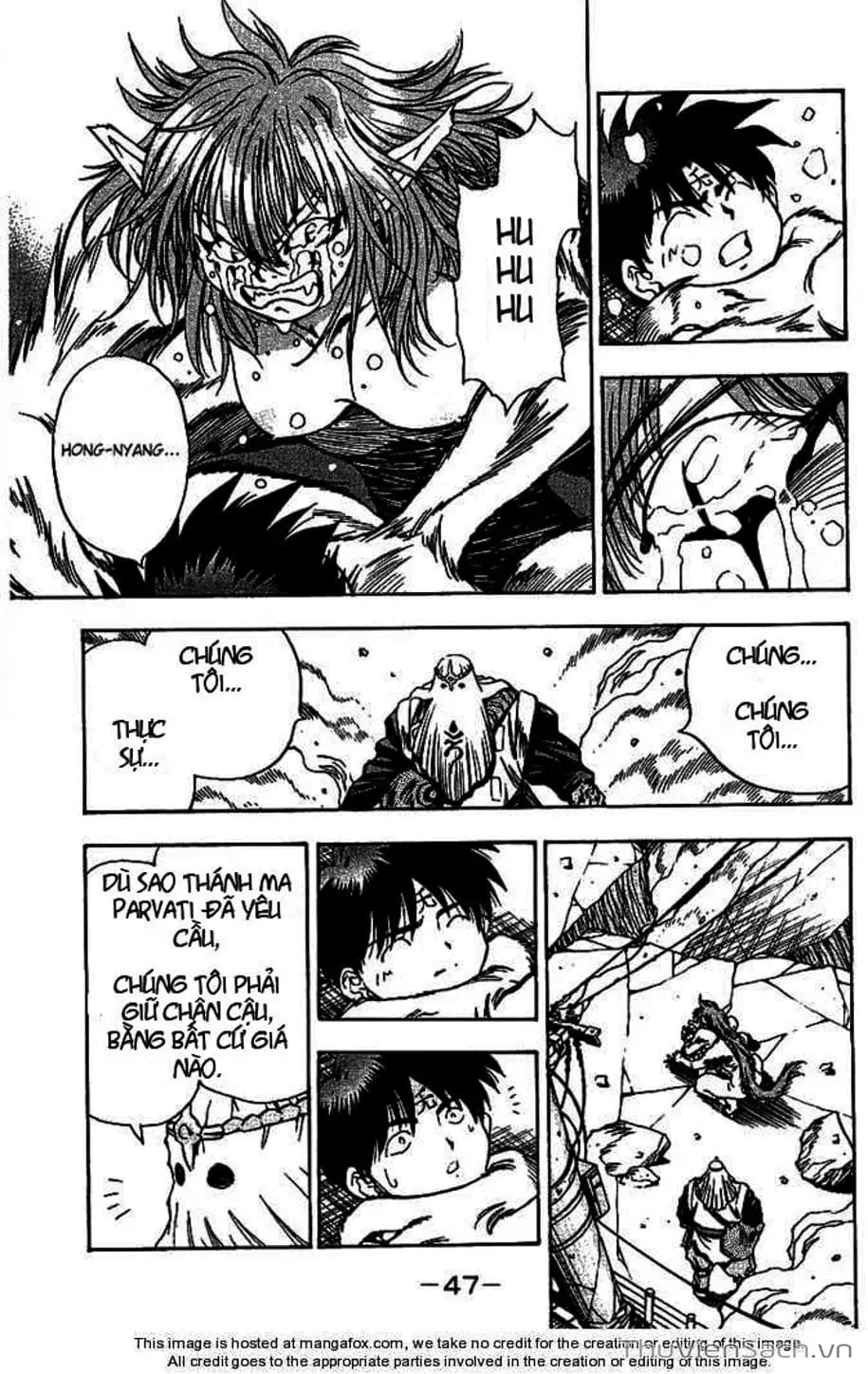 Truyện Tranh Cô Bé Ba Mắt - 3X3 Eyes trang 6