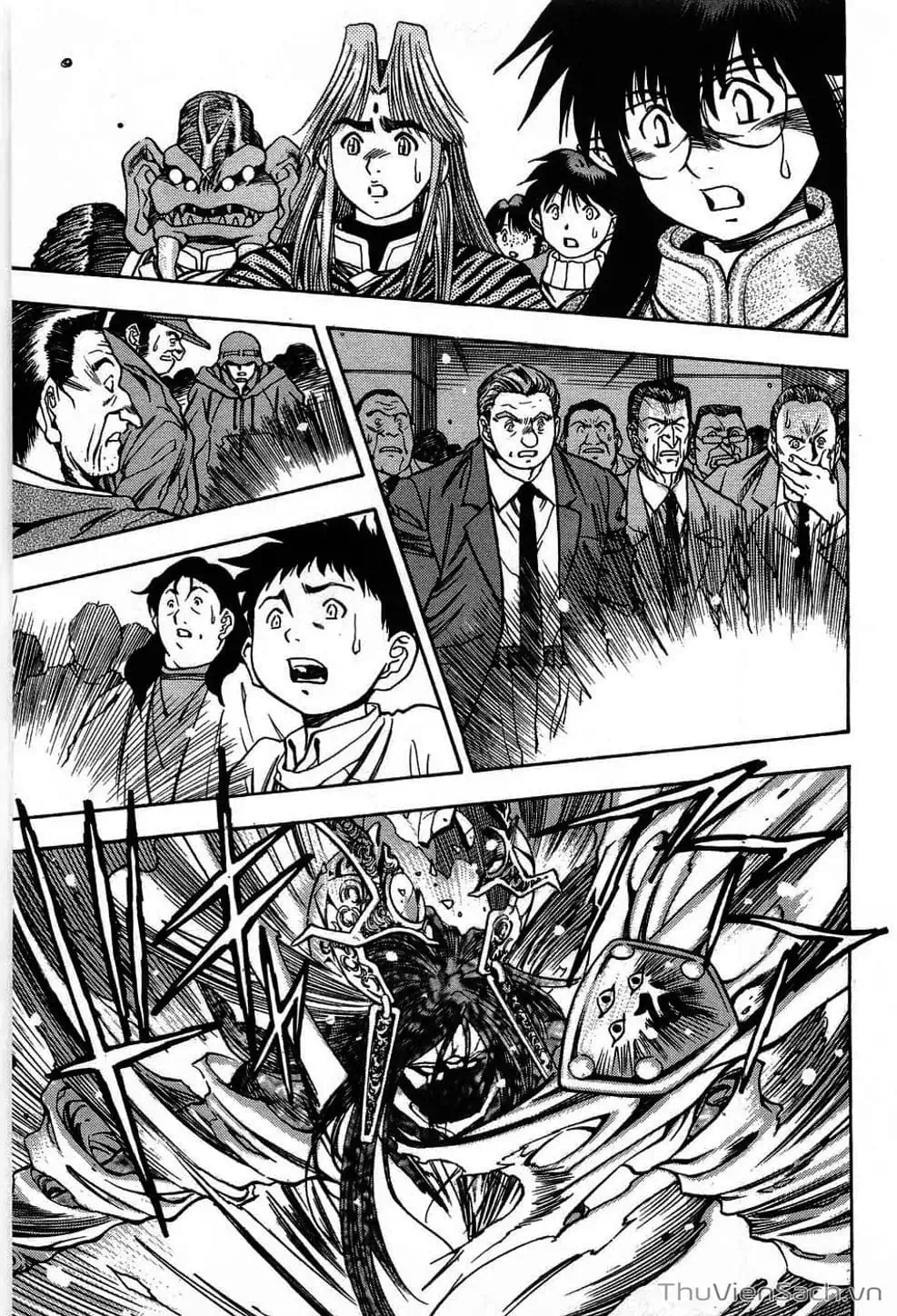 Truyện Tranh Cô Bé Ba Mắt - 3X3 Eyes trang 6