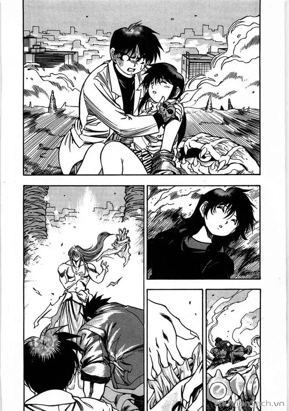 Truyện Tranh Cô Bé Ba Mắt - 3X3 Eyes trang 6