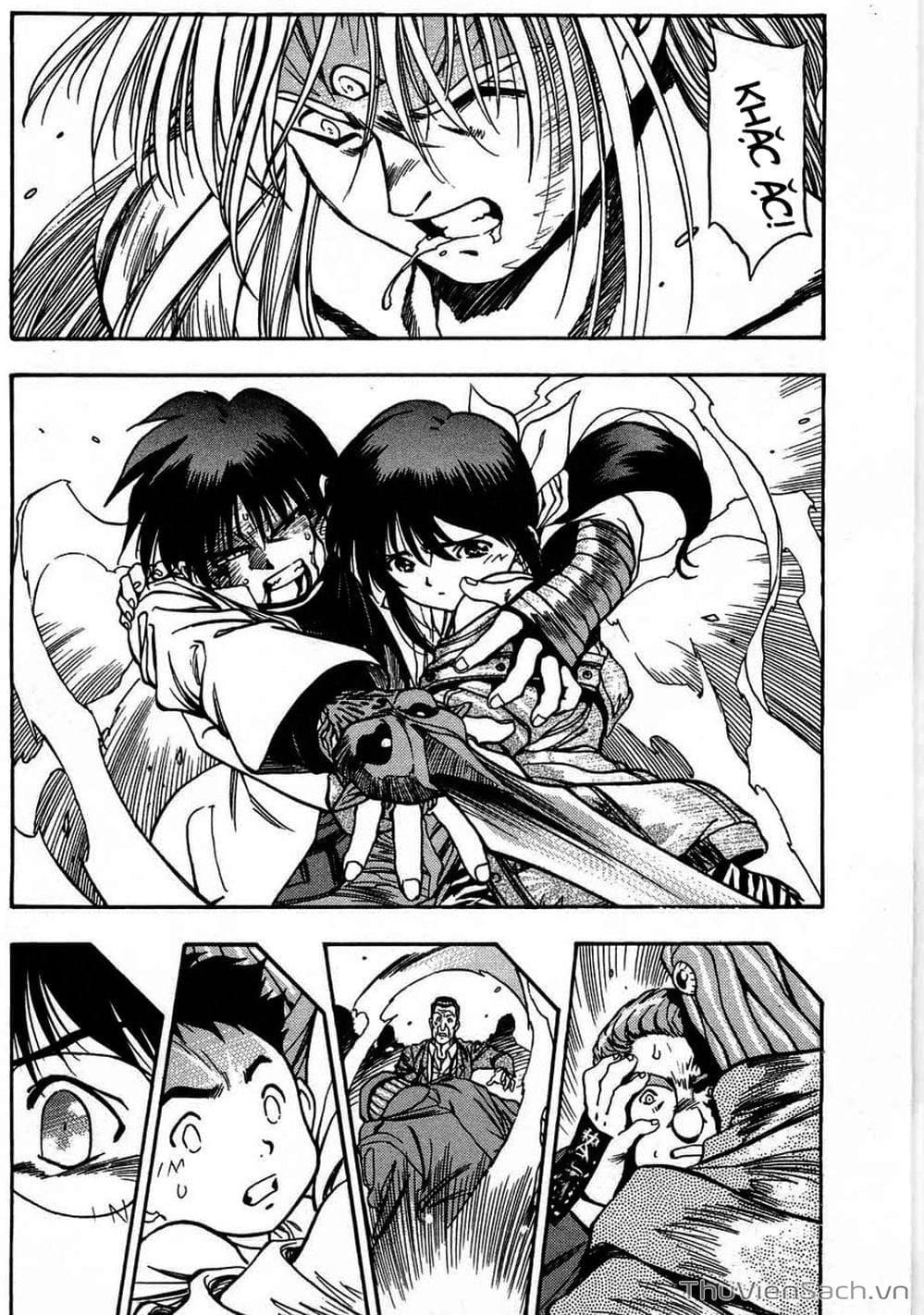 Truyện Tranh Cô Bé Ba Mắt - 3X3 Eyes trang 6