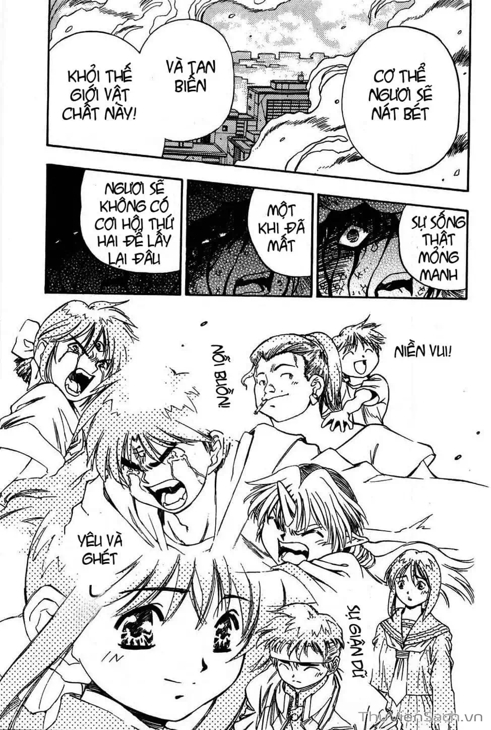 Truyện Tranh Cô Bé Ba Mắt - 3X3 Eyes trang 6