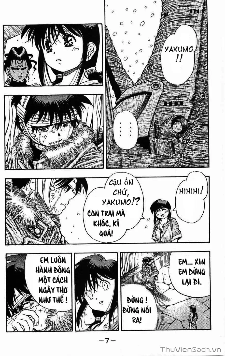 Truyện Tranh Cô Bé Ba Mắt - 3X3 Eyes trang 6