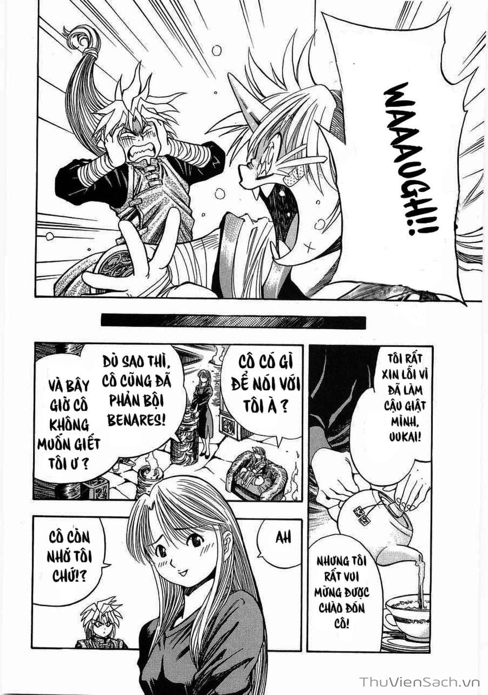 Truyện Tranh Cô Bé Ba Mắt - 3X3 Eyes trang 6