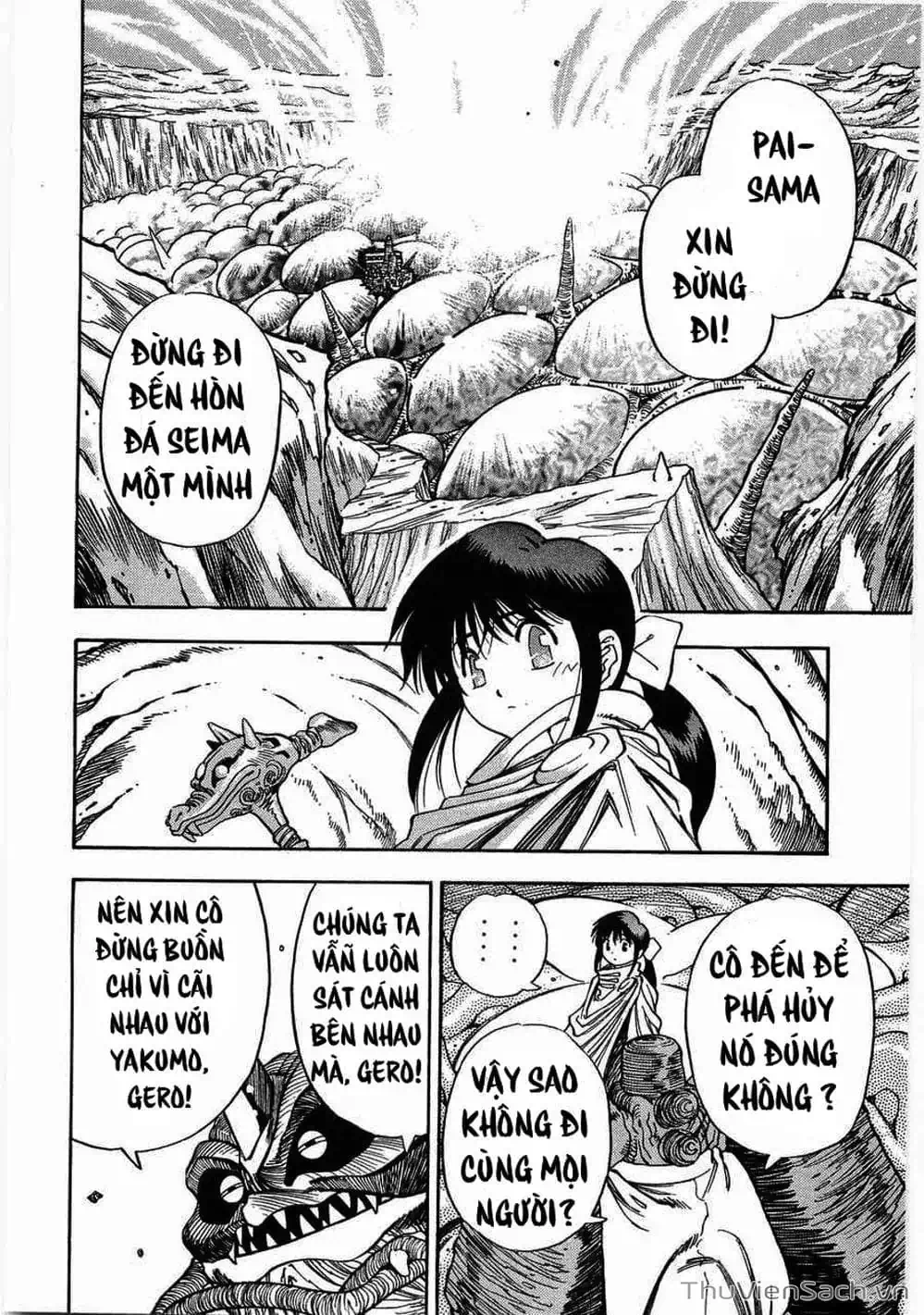 Truyện Tranh Cô Bé Ba Mắt - 3X3 Eyes trang 6