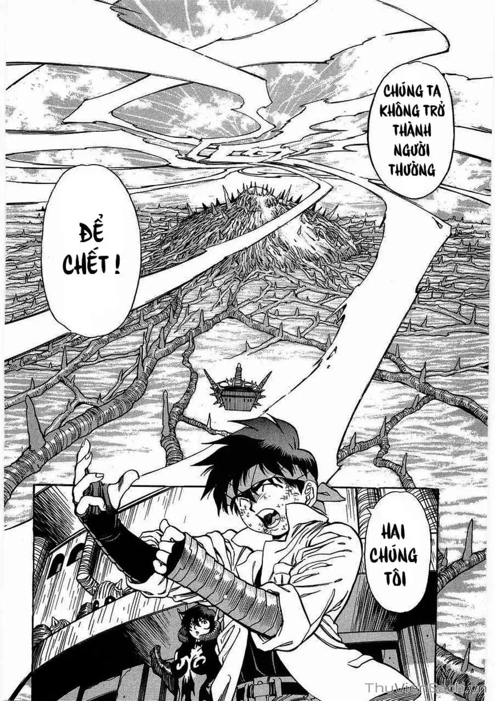 Truyện Tranh Cô Bé Ba Mắt - 3X3 Eyes trang 6