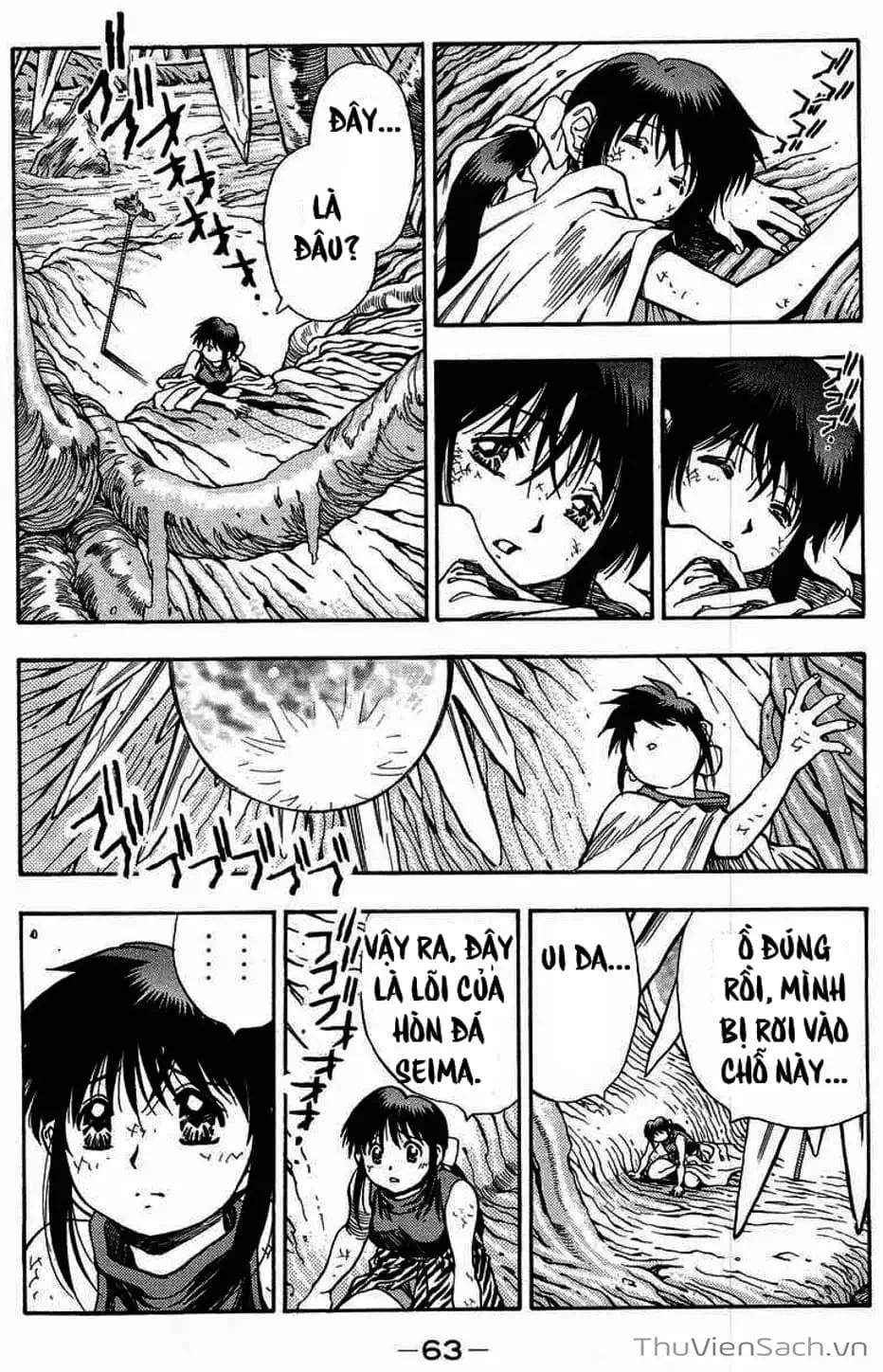 Truyện Tranh Cô Bé Ba Mắt - 3X3 Eyes trang 6