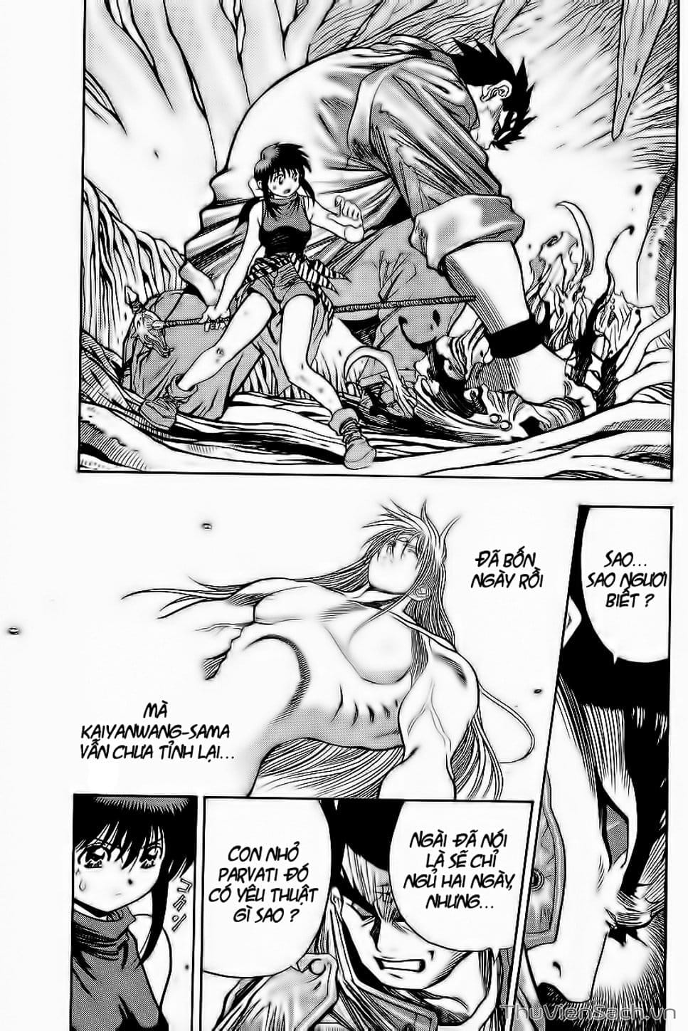 Truyện Tranh Cô Bé Ba Mắt - 3X3 Eyes trang 6