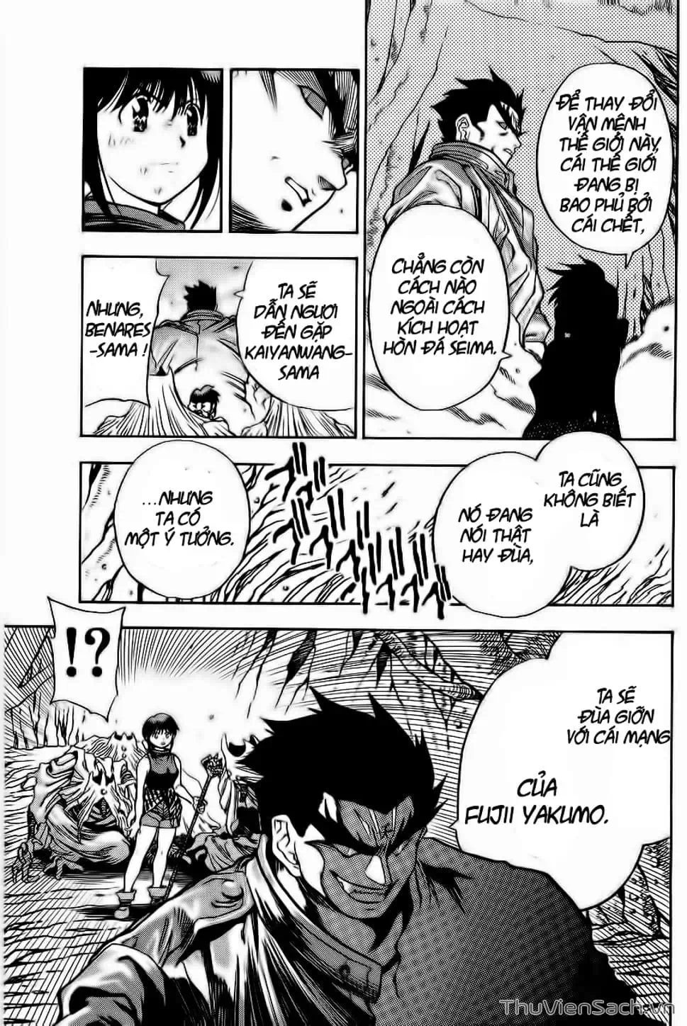 Truyện Tranh Cô Bé Ba Mắt - 3X3 Eyes trang 6