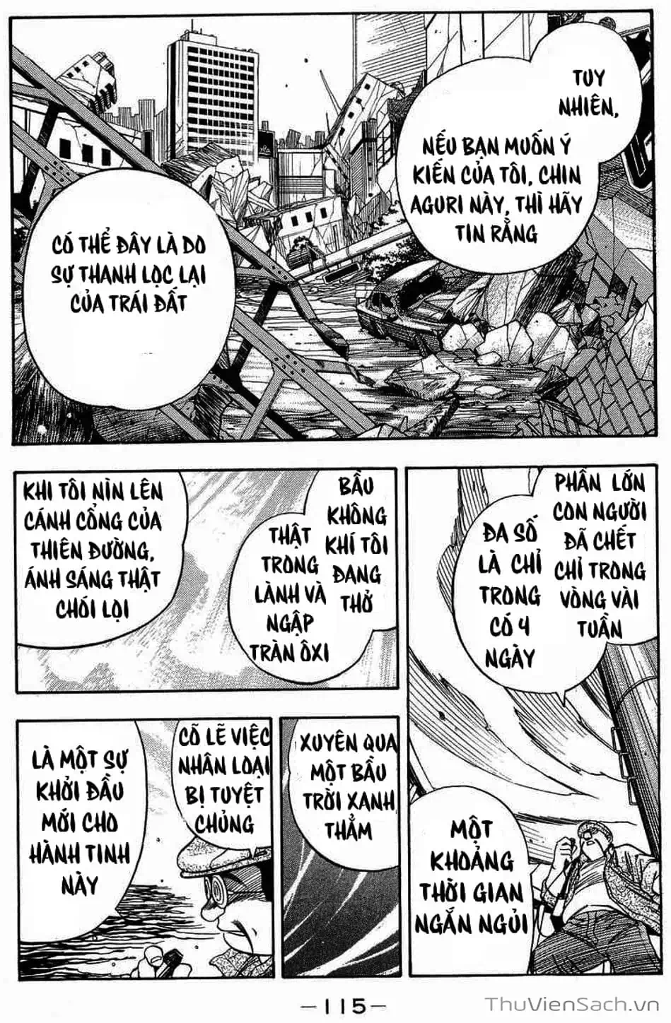 Truyện Tranh Cô Bé Ba Mắt - 3X3 Eyes trang 6