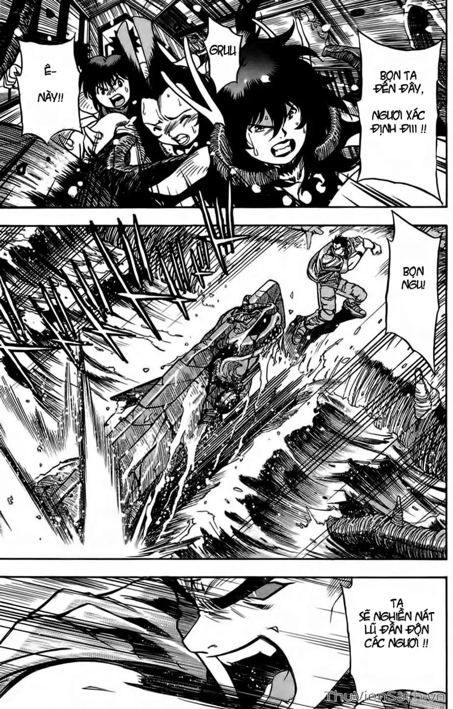 Truyện Tranh Cô Bé Ba Mắt - 3X3 Eyes trang 6