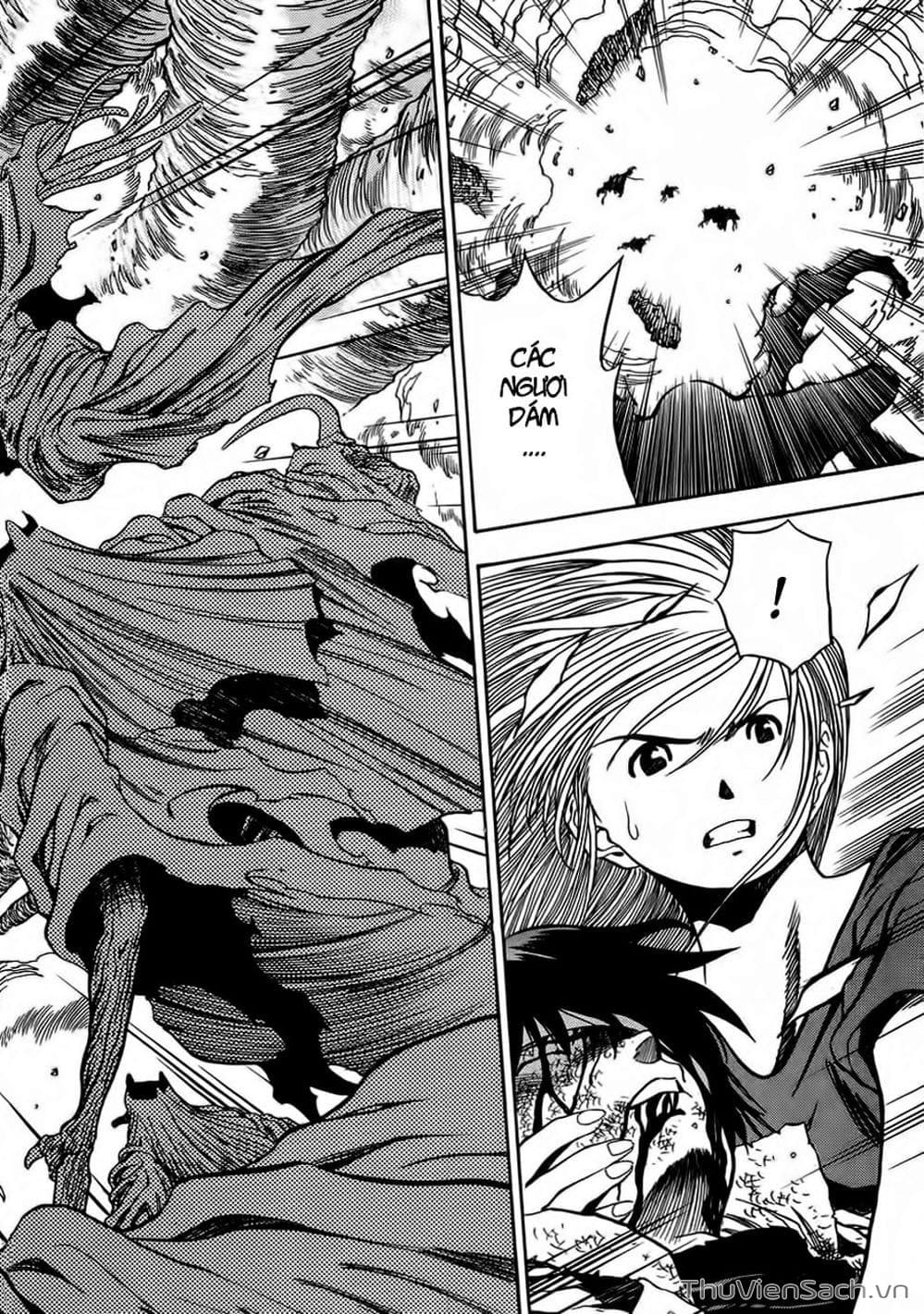 Truyện Tranh Cô Bé Ba Mắt - 3X3 Eyes trang 6