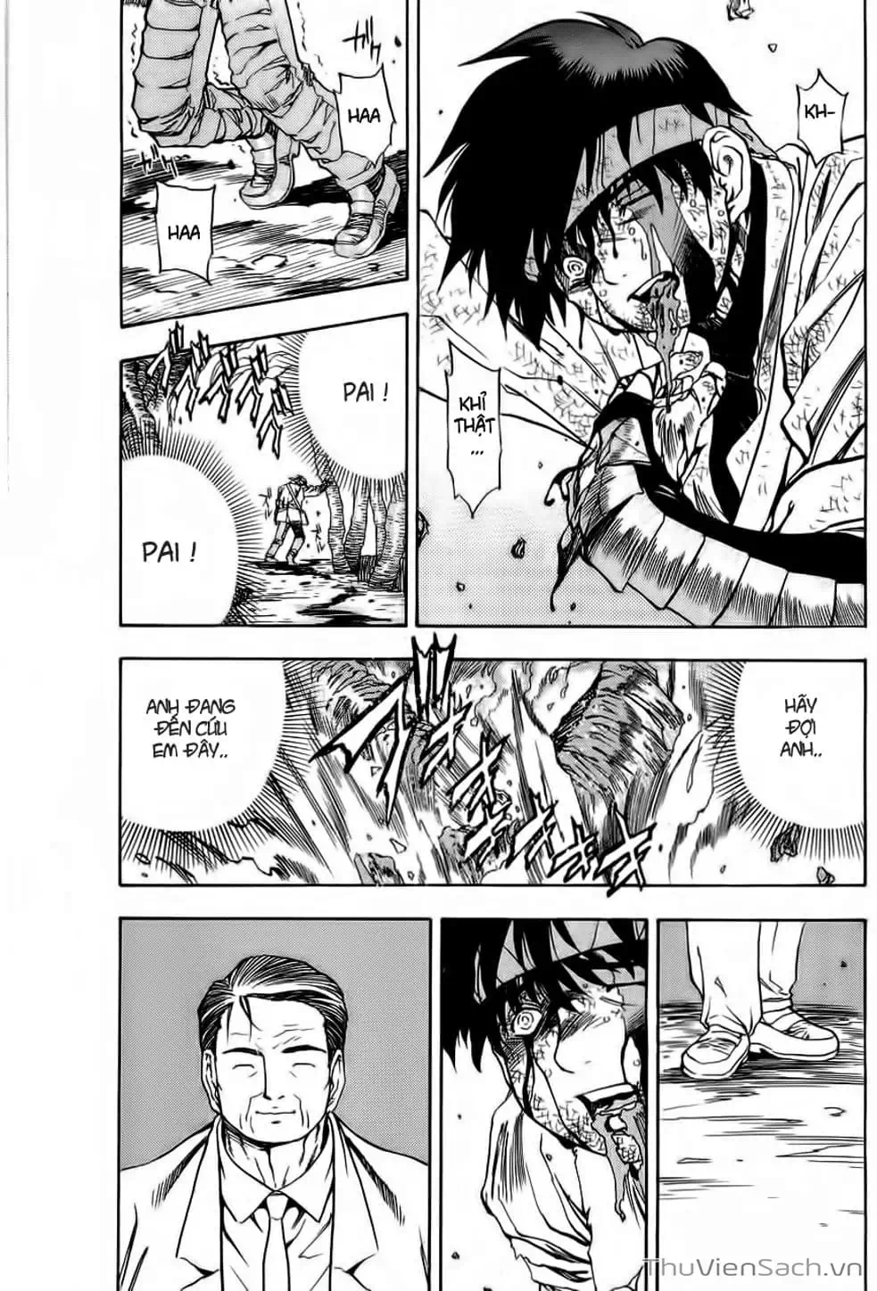 Truyện Tranh Cô Bé Ba Mắt - 3X3 Eyes trang 6