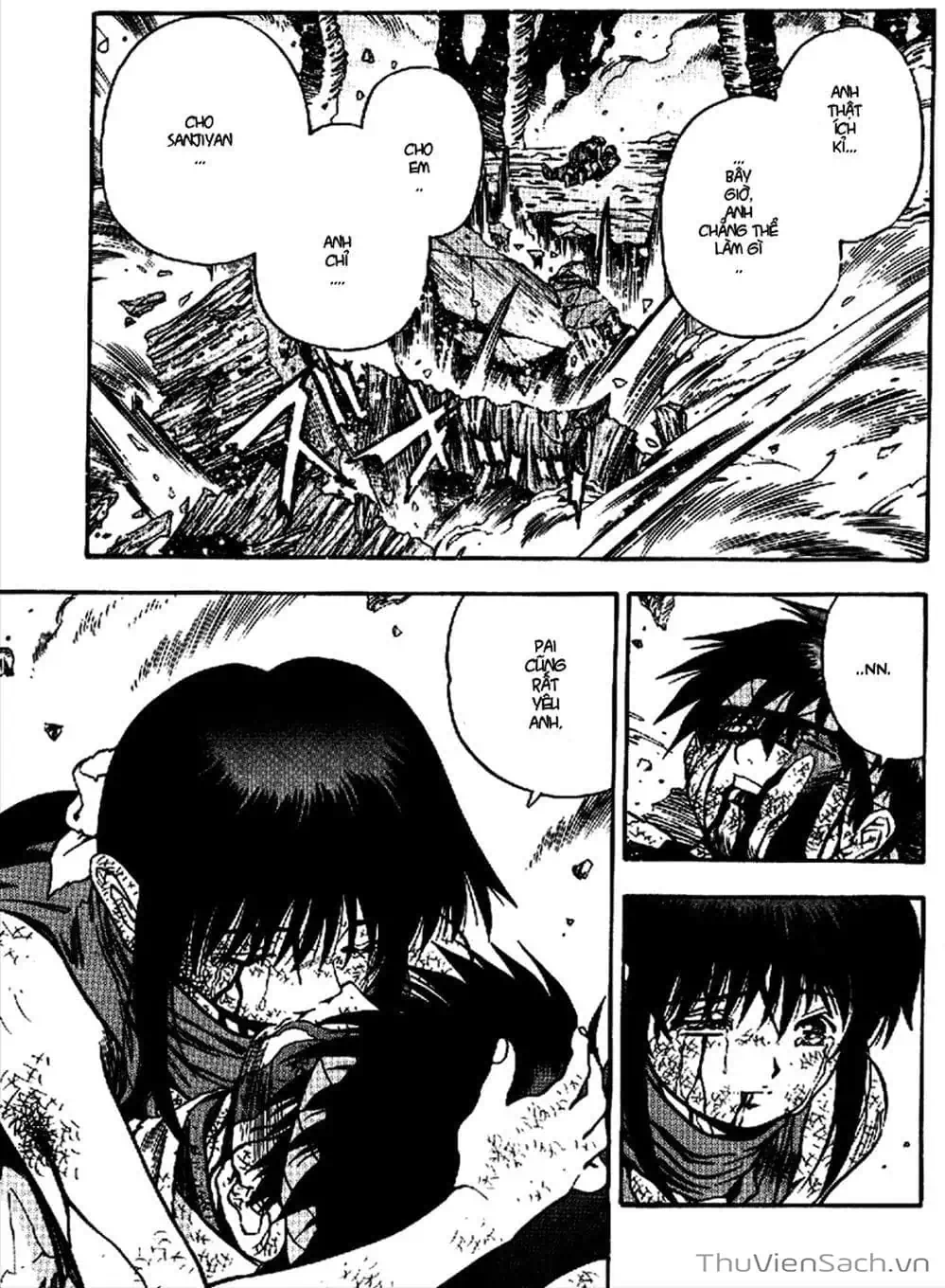 Truyện Tranh Cô Bé Ba Mắt - 3X3 Eyes trang 6