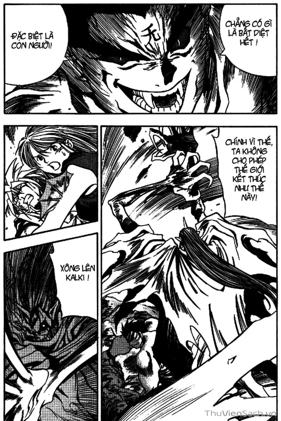 Truyện Tranh Cô Bé Ba Mắt - 3X3 Eyes trang 6