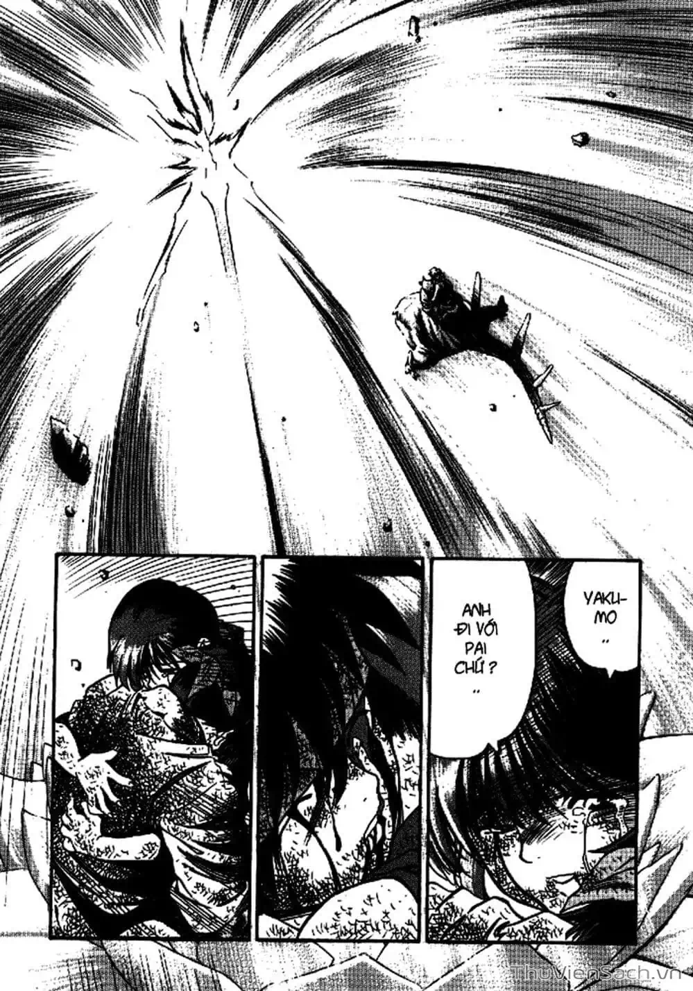 Truyện Tranh Cô Bé Ba Mắt - 3X3 Eyes trang 6