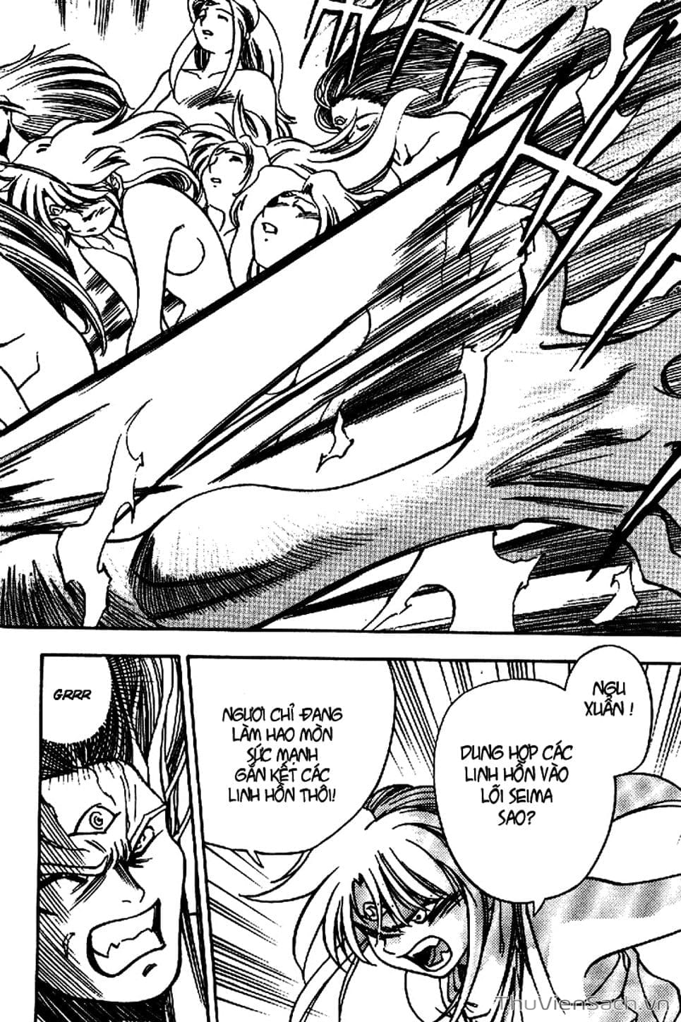 Truyện Tranh Cô Bé Ba Mắt - 3X3 Eyes trang 6