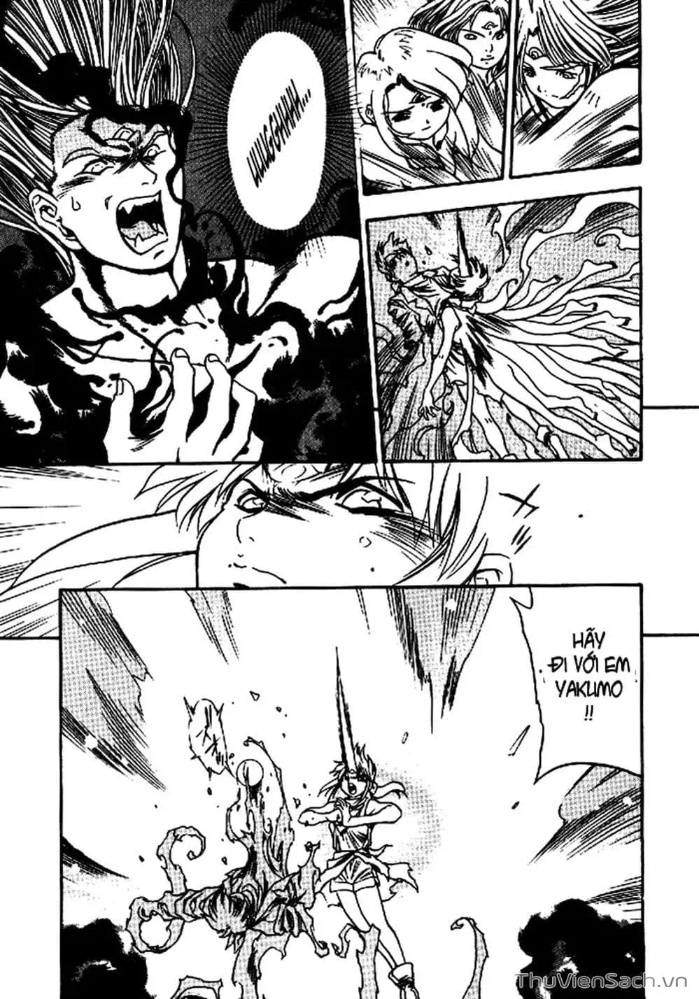 Truyện Tranh Cô Bé Ba Mắt - 3X3 Eyes trang 6