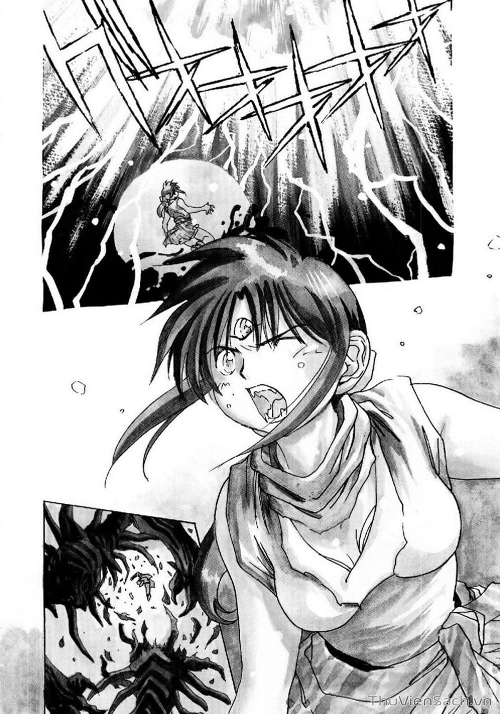 Truyện Tranh Cô Bé Ba Mắt - 3X3 Eyes trang 6