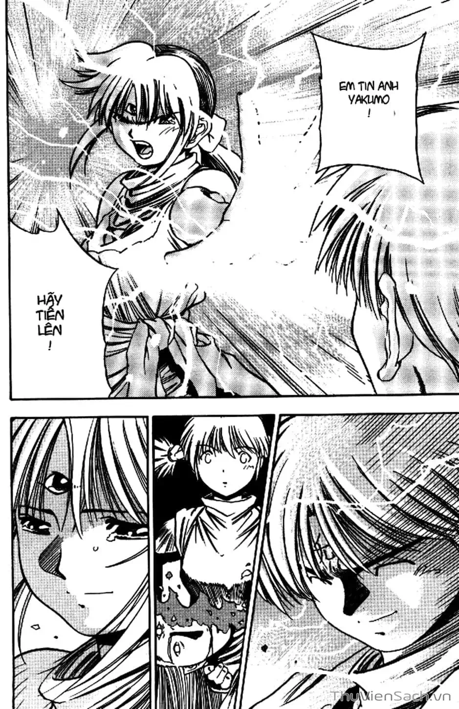 Truyện Tranh Cô Bé Ba Mắt - 3X3 Eyes trang 6