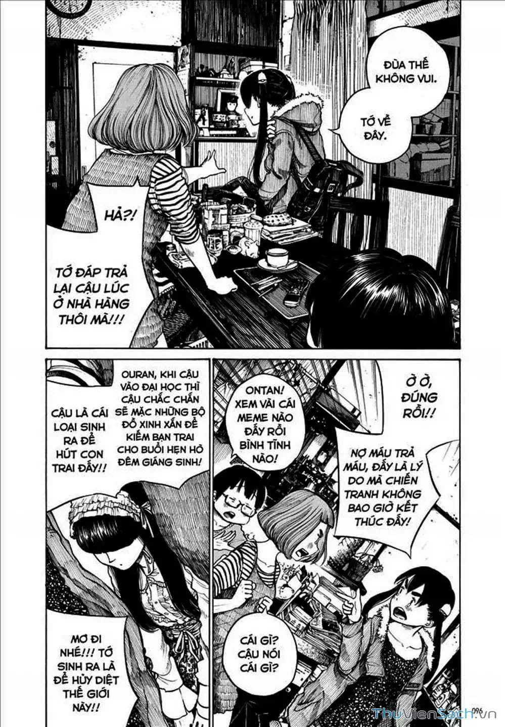 Truyện Tranh Sự Hủy Diệt Của Quỷ Chết - Dead Dead Demon’s Destruction - 4De trang 5