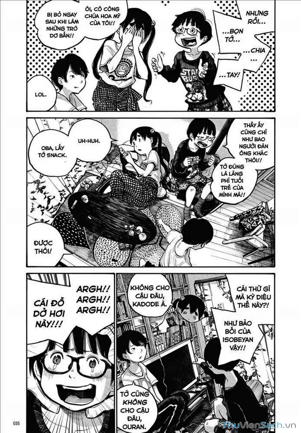 Truyện Tranh Sự Hủy Diệt Của Quỷ Chết - Dead Dead Demon’s Destruction - 4De trang 5