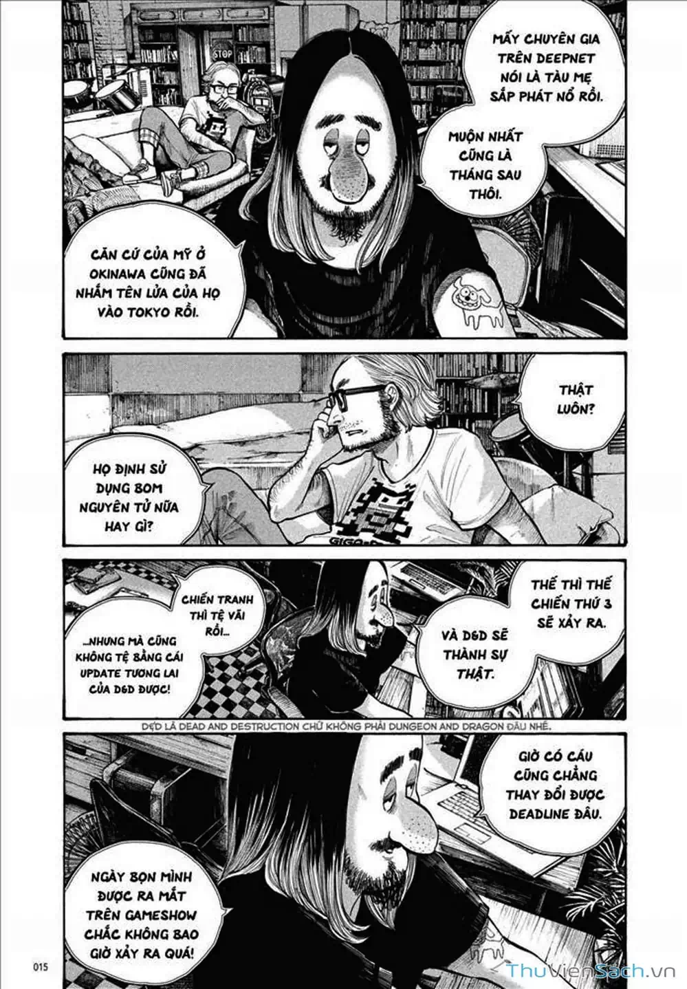 Truyện Tranh Sự Hủy Diệt Của Quỷ Chết - Dead Dead Demon’s Destruction - 4De trang 5