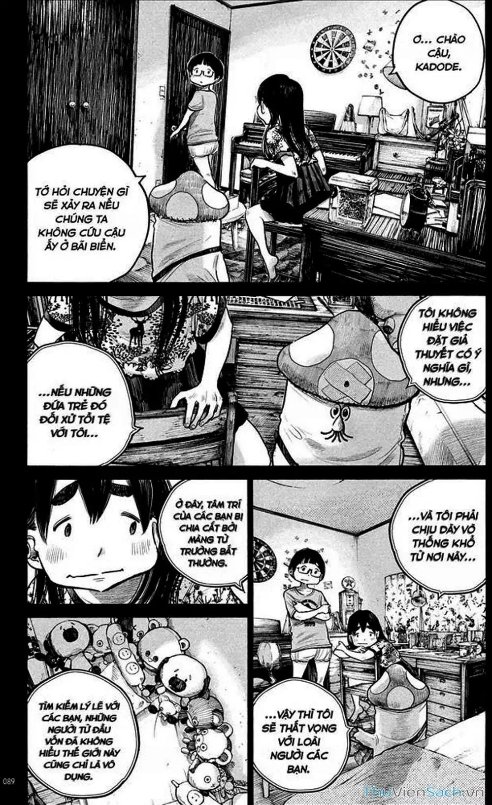 Truyện Tranh Sự Hủy Diệt Của Quỷ Chết - Dead Dead Demon’s Destruction - 4De trang 5