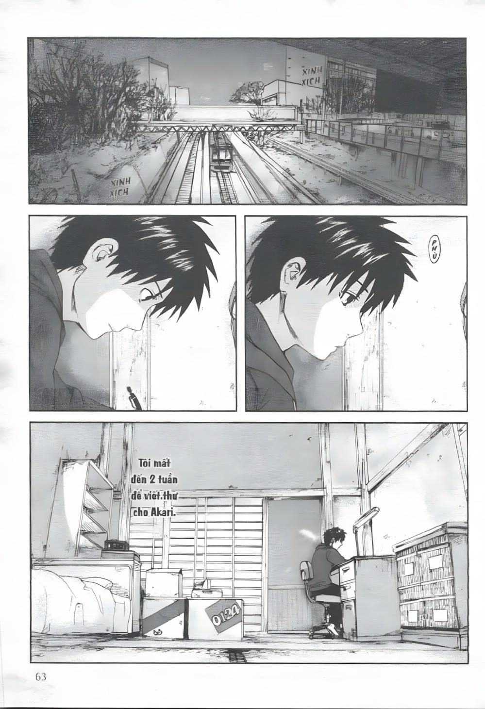 Truyện Tranh 5 Centimet Trên Giây - 5 Centimeters Per Second trang 3