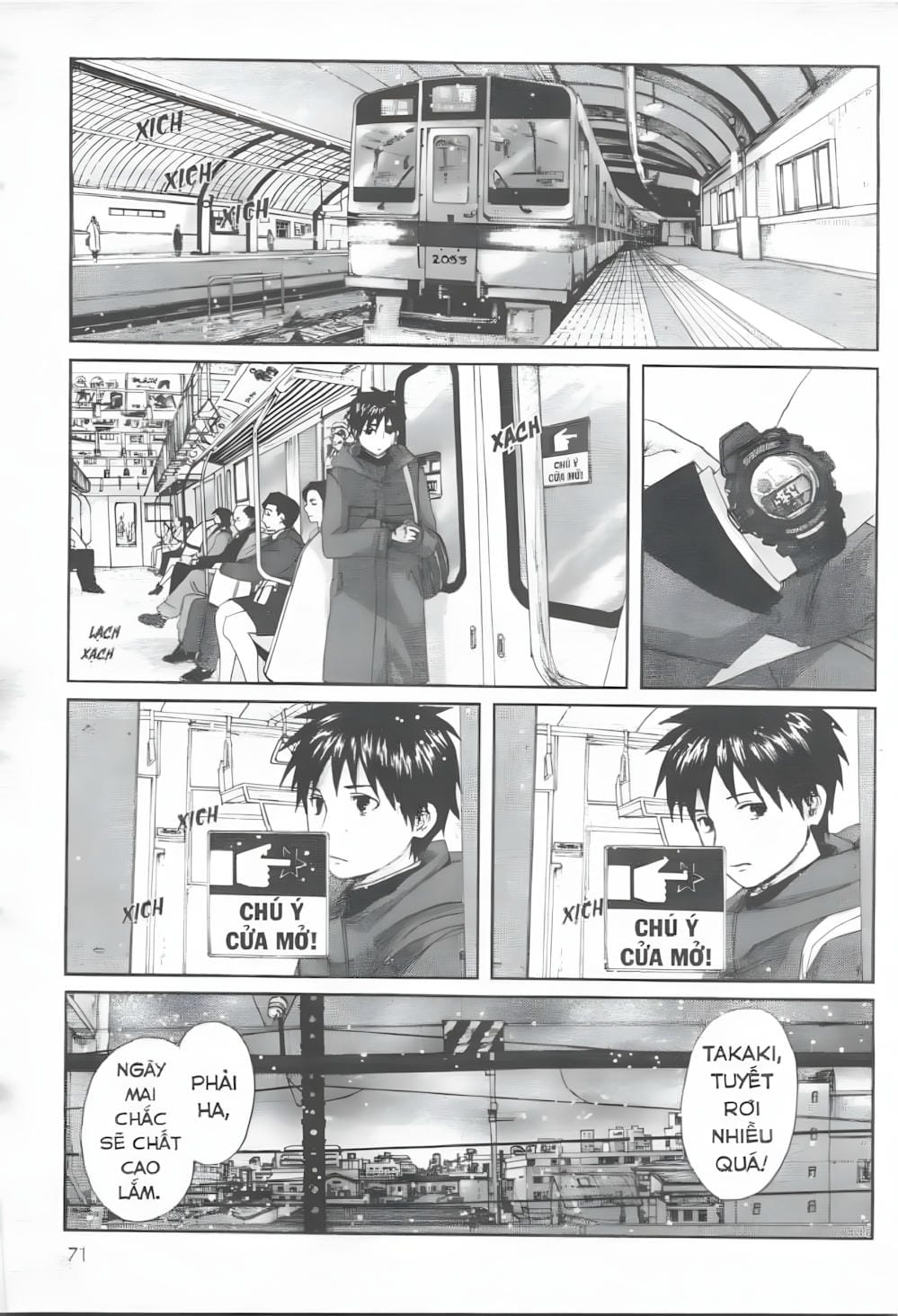 Truyện Tranh 5 Centimet Trên Giây - 5 Centimeters Per Second trang 3