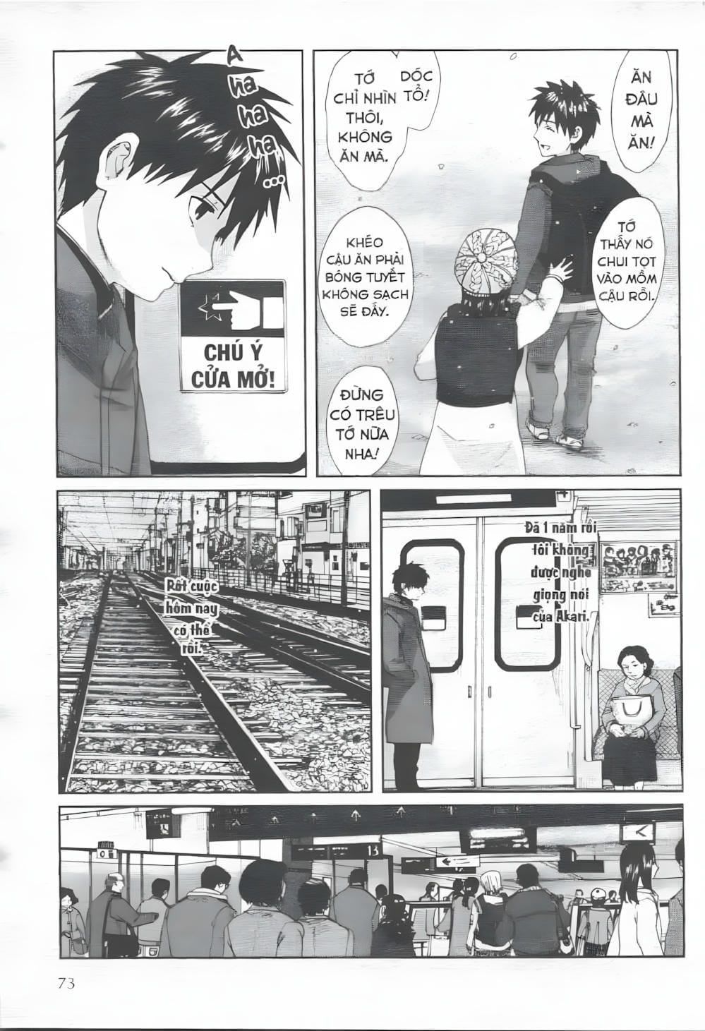 Truyện Tranh 5 Centimet Trên Giây - 5 Centimeters Per Second trang 3