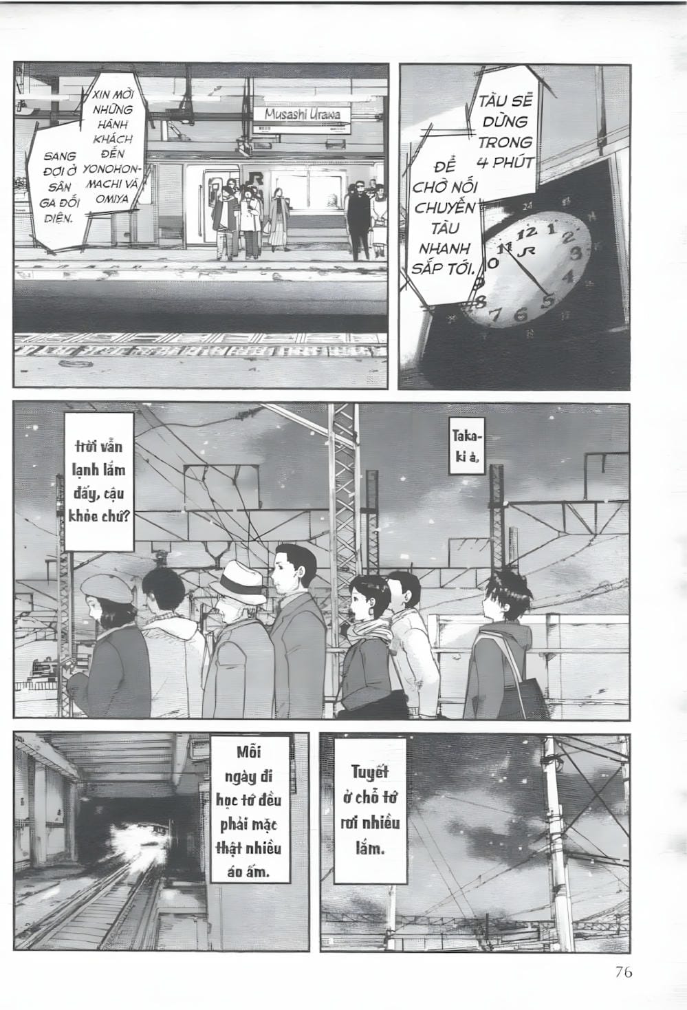 Truyện Tranh 5 Centimet Trên Giây - 5 Centimeters Per Second trang 3