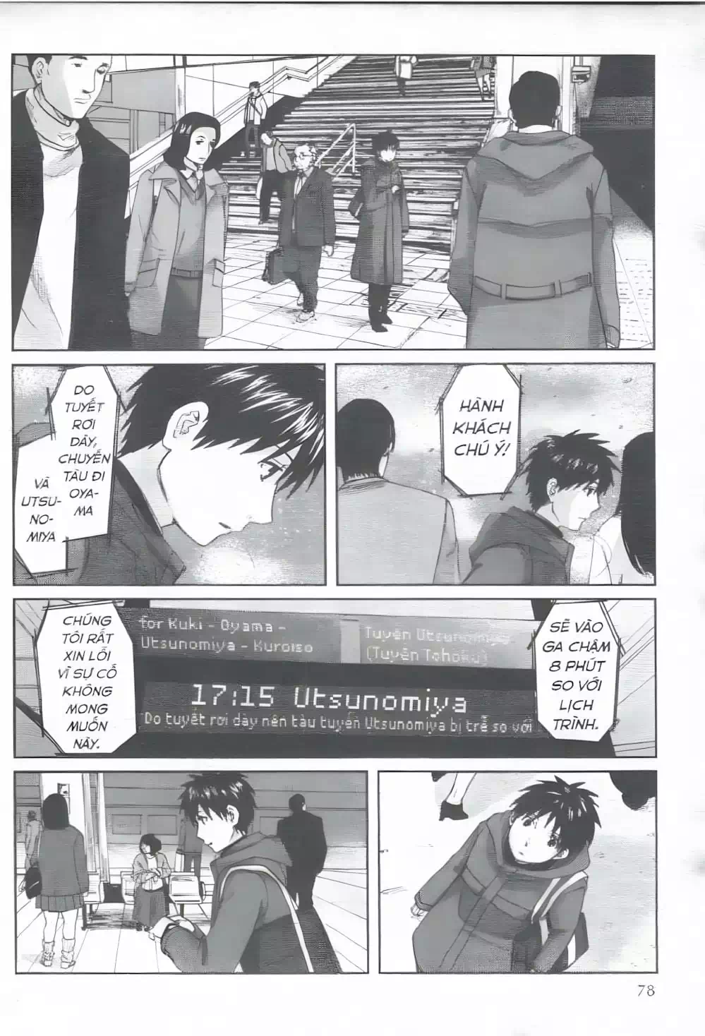 Truyện Tranh 5 Centimet Trên Giây - 5 Centimeters Per Second trang 3