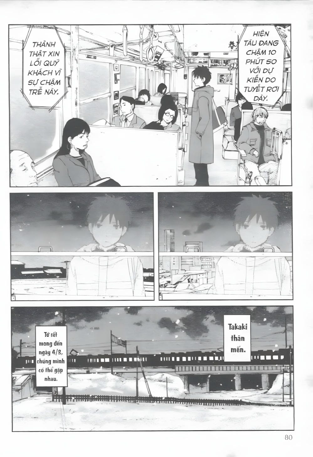 Truyện Tranh 5 Centimet Trên Giây - 5 Centimeters Per Second trang 3