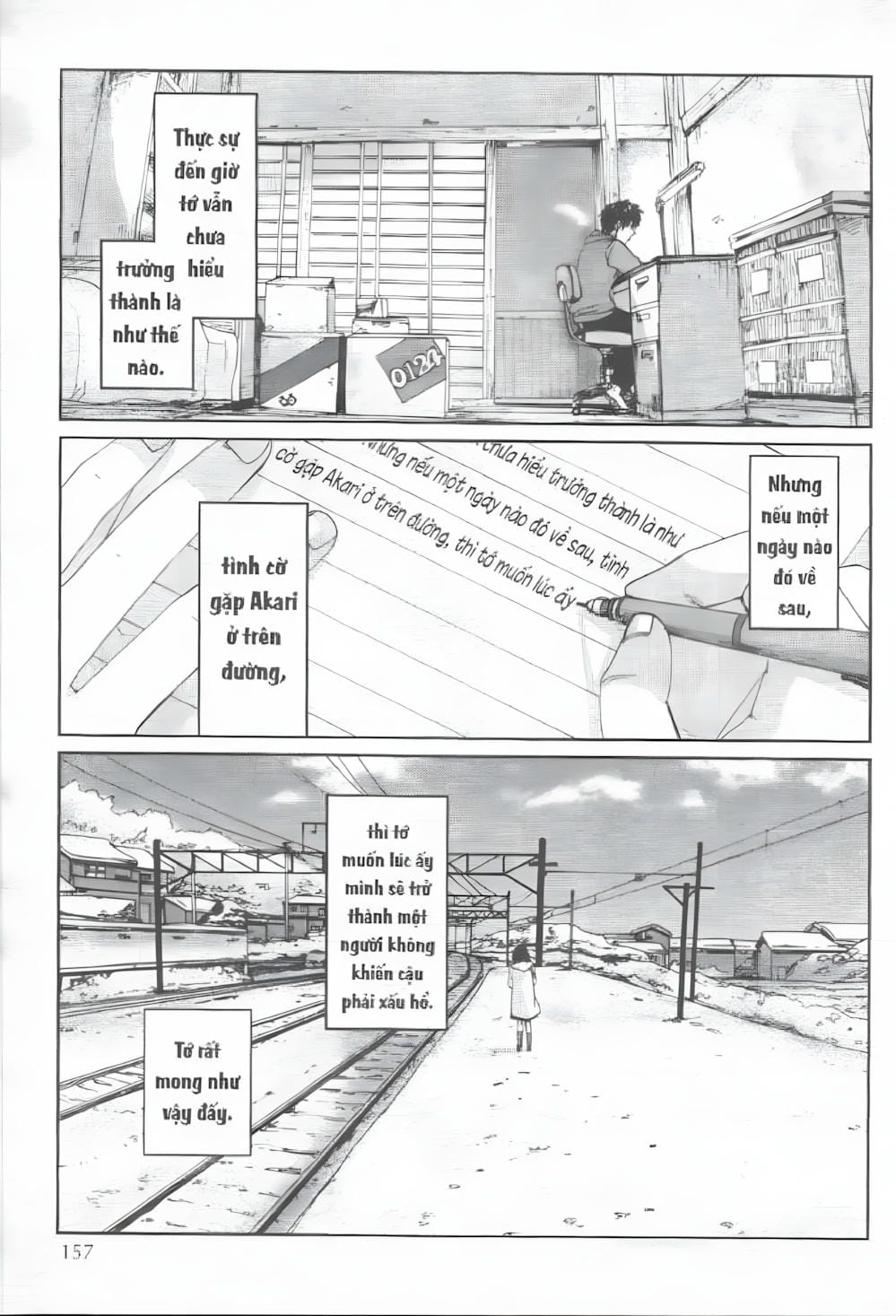 Truyện Tranh 5 Centimet Trên Giây - 5 Centimeters Per Second trang 3