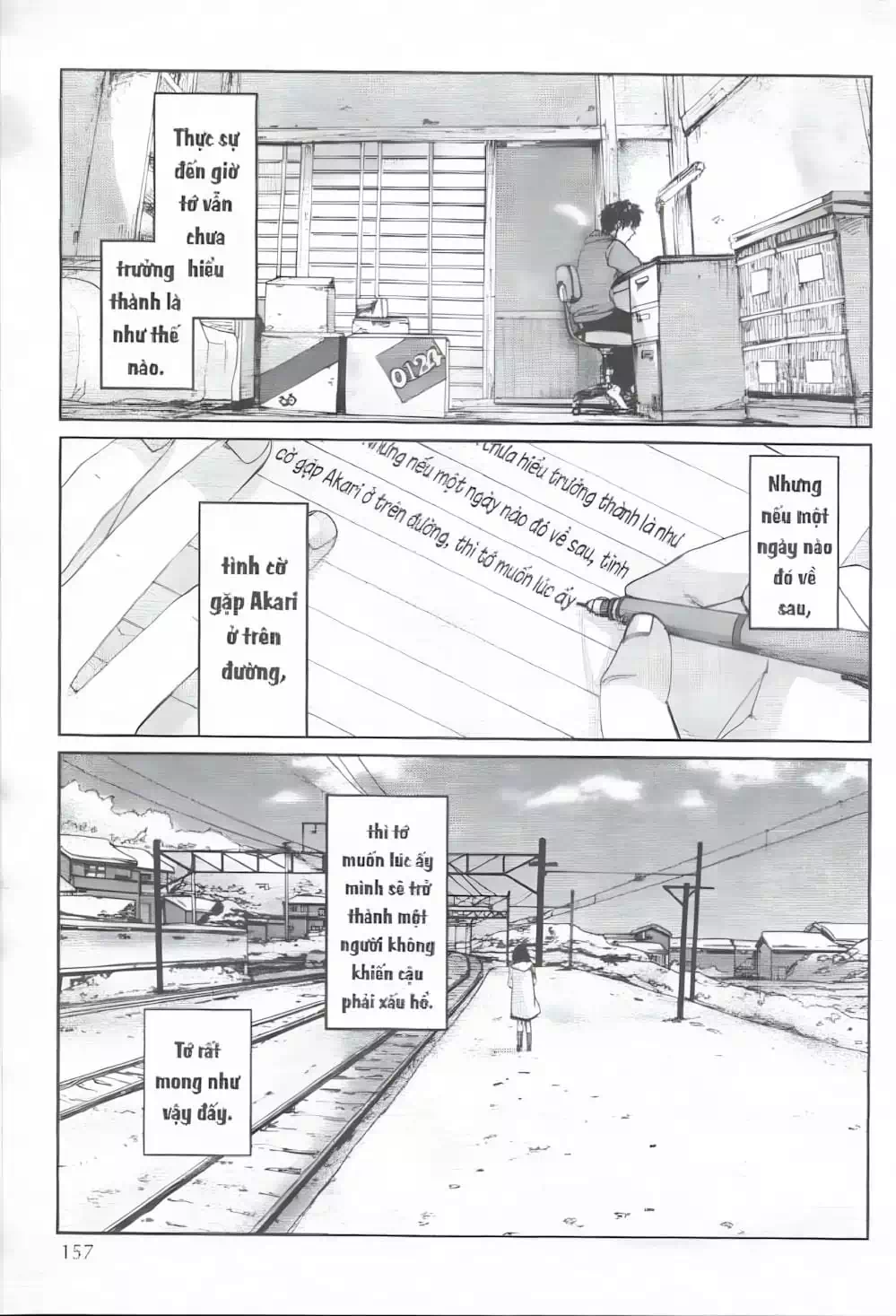 Truyện Tranh 5 Centimet Trên Giây - 5 Centimeters Per Second trang 3