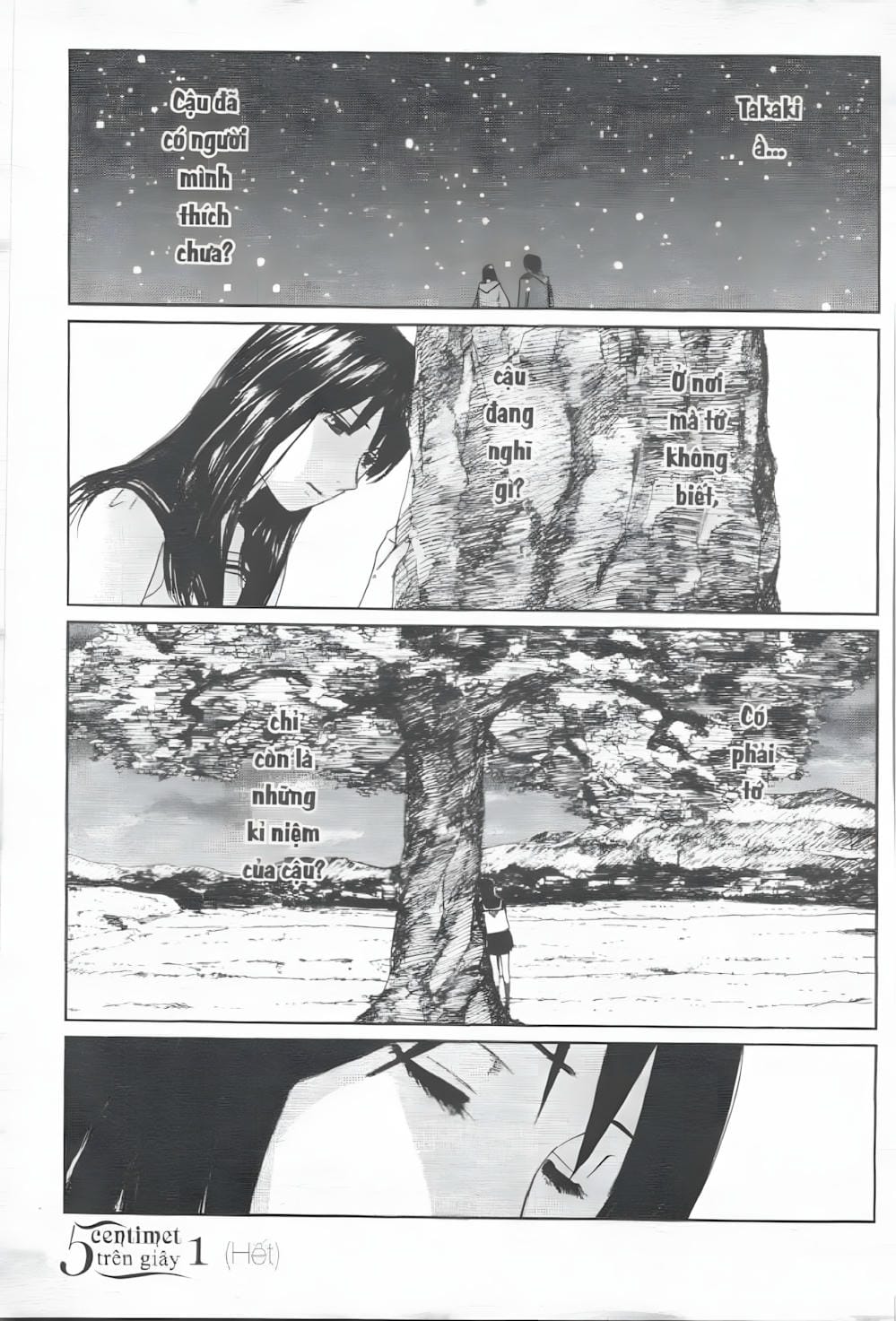 Truyện Tranh 5 Centimet Trên Giây - 5 Centimeters Per Second trang 3