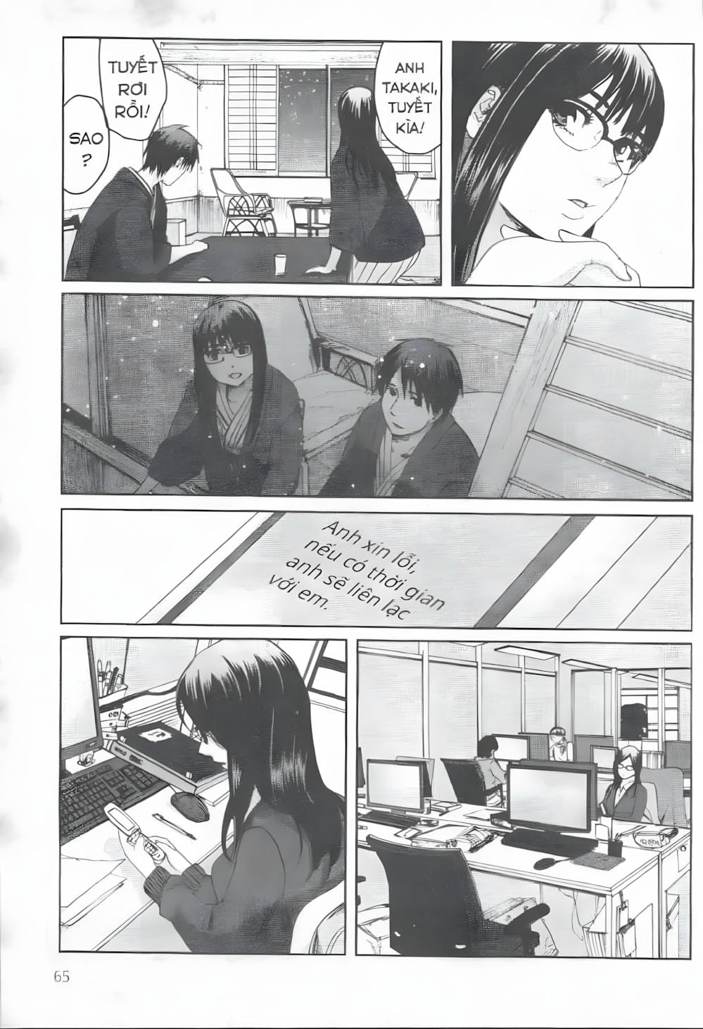 Truyện Tranh 5 Centimet Trên Giây - 5 Centimeters Per Second trang 3