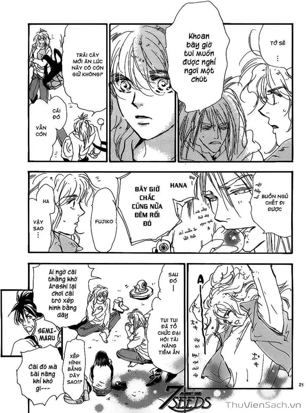 Truyện Tranh Mầm Sống - 7 Seeds trang 7