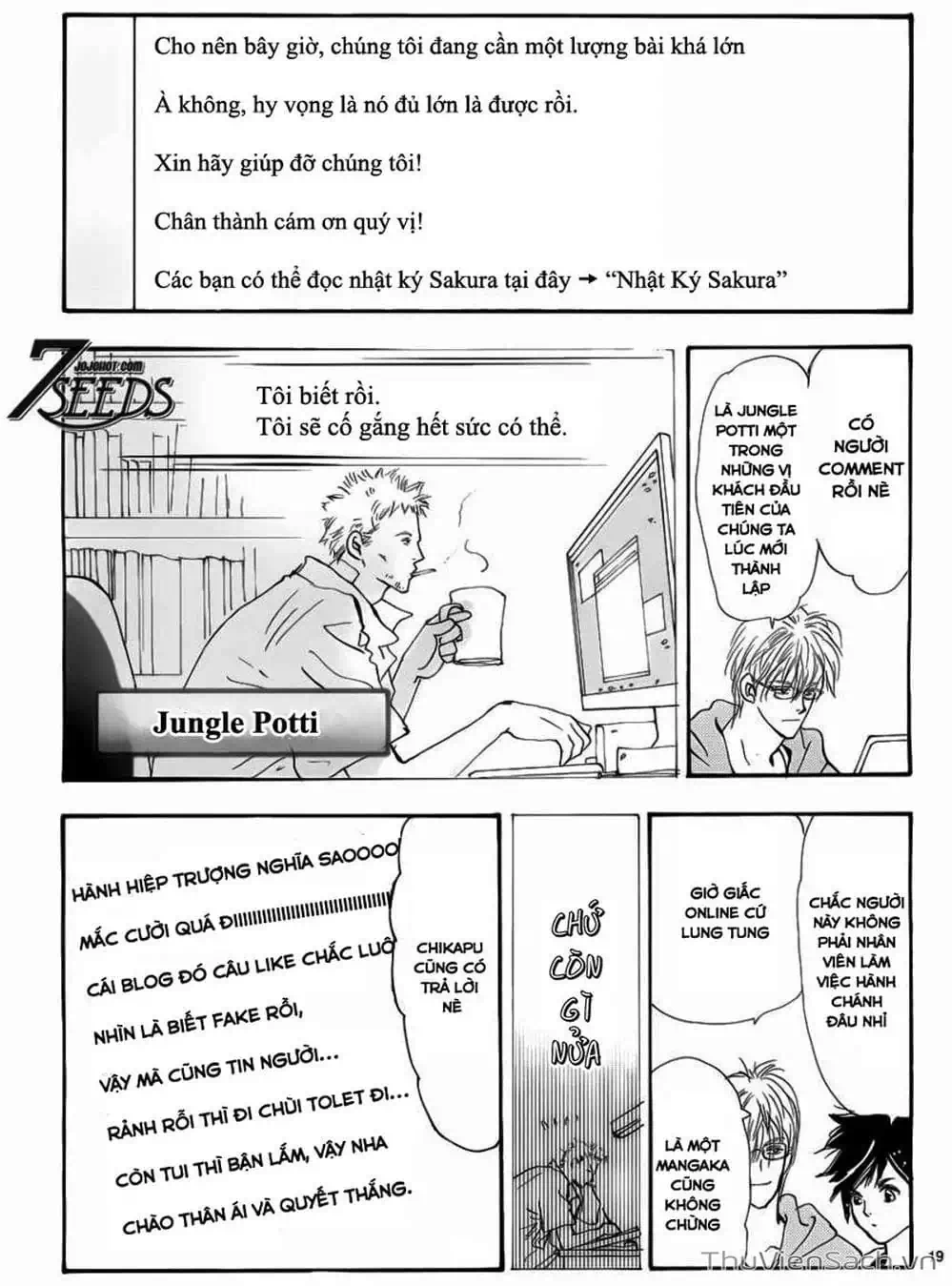 Truyện Tranh Mầm Sống - 7 Seeds trang 7