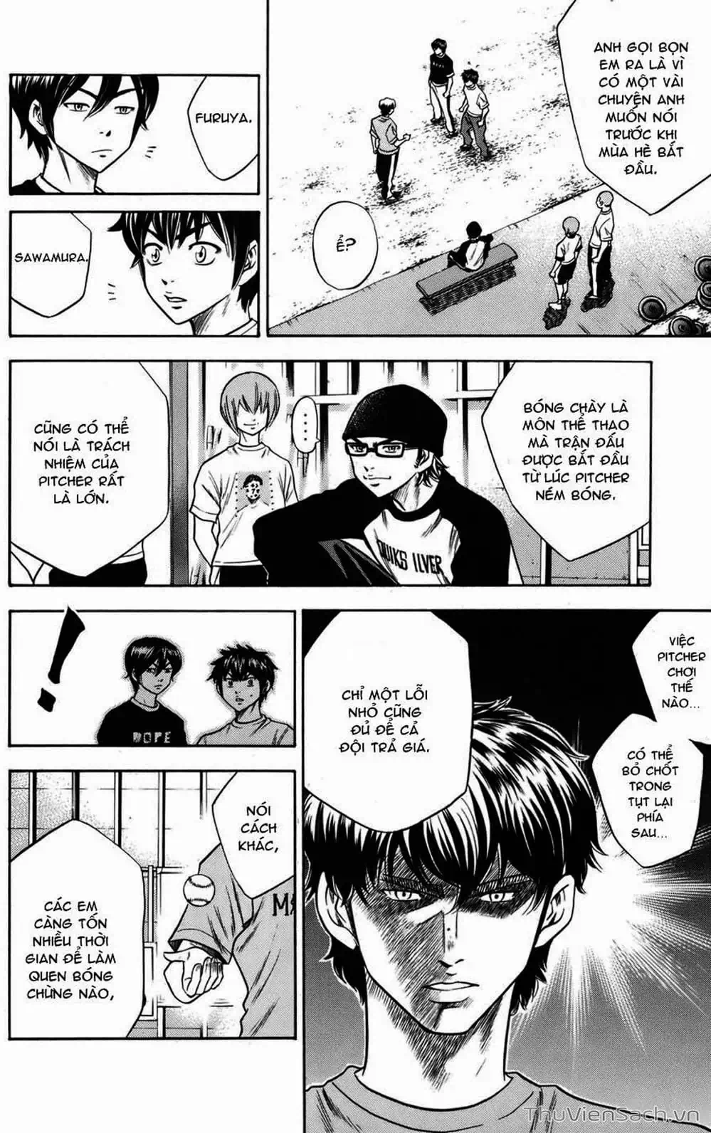 Truyện Tranh Đội Bóng Chày Siêu Đẳng - Ace Of Diamond trang 5