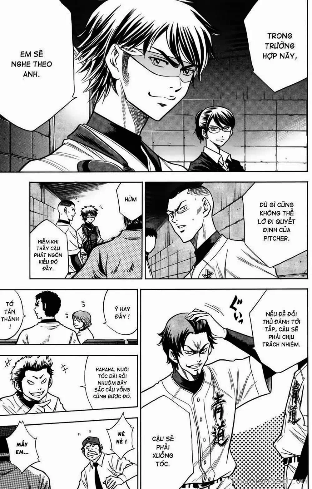 Truyện Tranh Đội Bóng Chày Siêu Đẳng - Ace Of Diamond trang 5