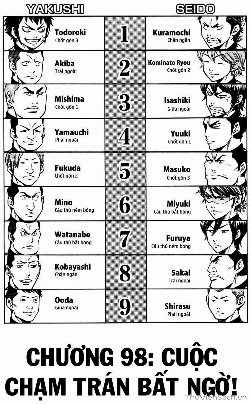 Truyện Tranh Đội Bóng Chày Siêu Đẳng - Ace Of Diamond trang 5