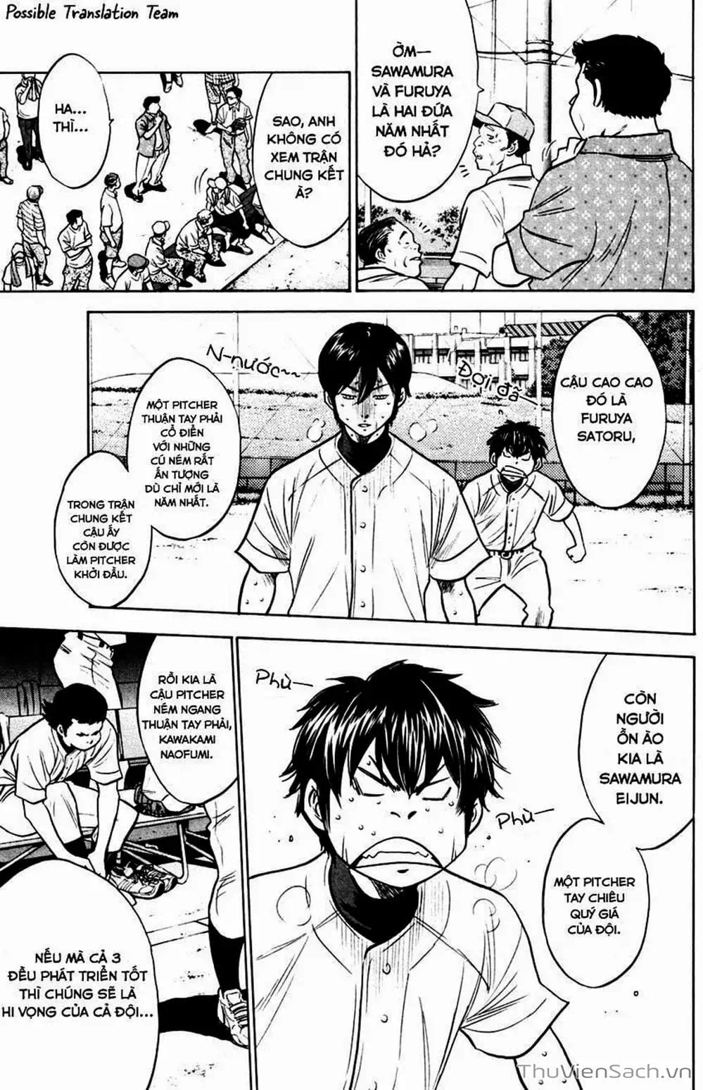 Truyện Tranh Đội Bóng Chày Siêu Đẳng - Ace Of Diamond trang 5