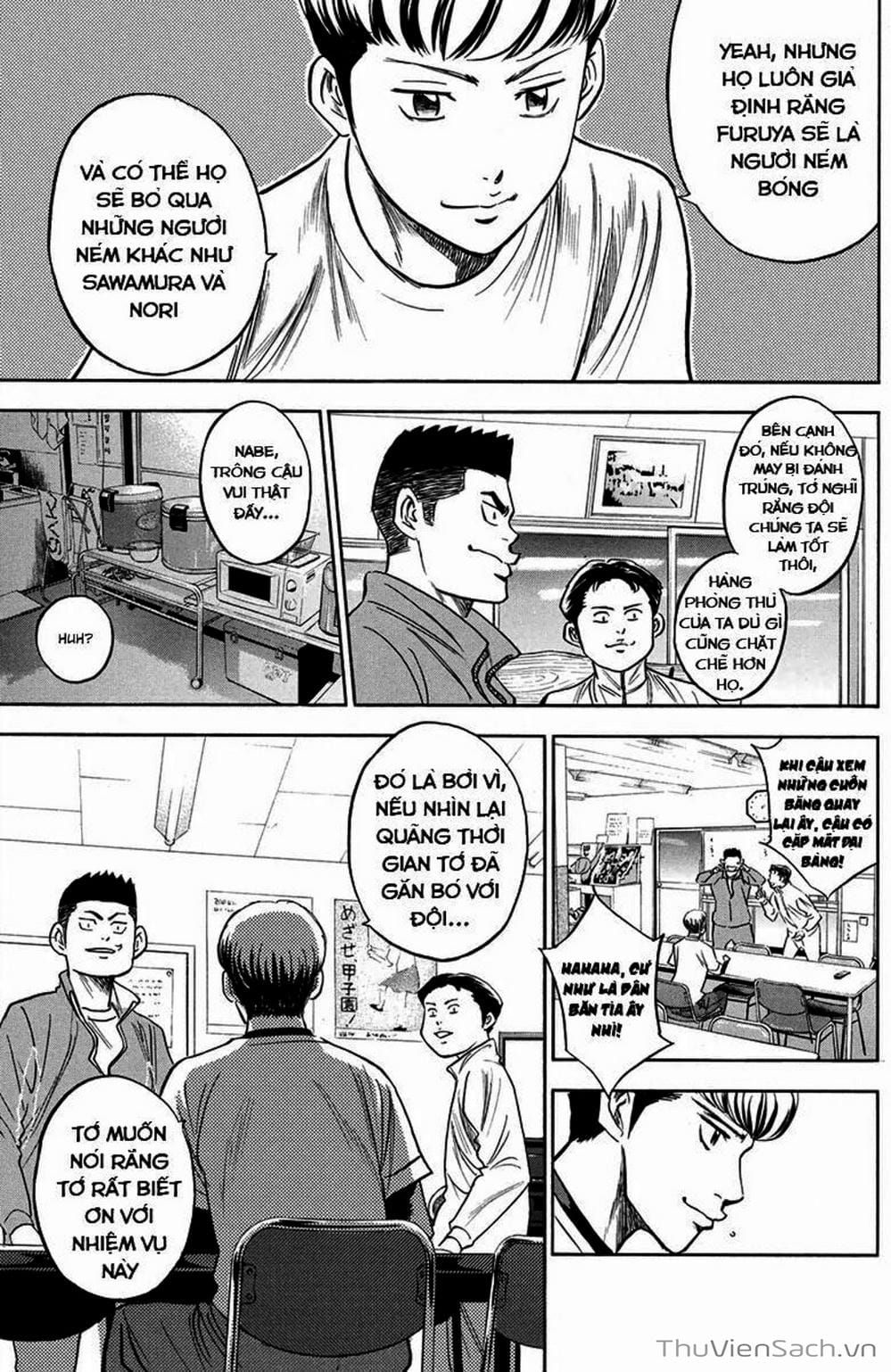 Truyện Tranh Đội Bóng Chày Siêu Đẳng - Ace Of Diamond trang 5