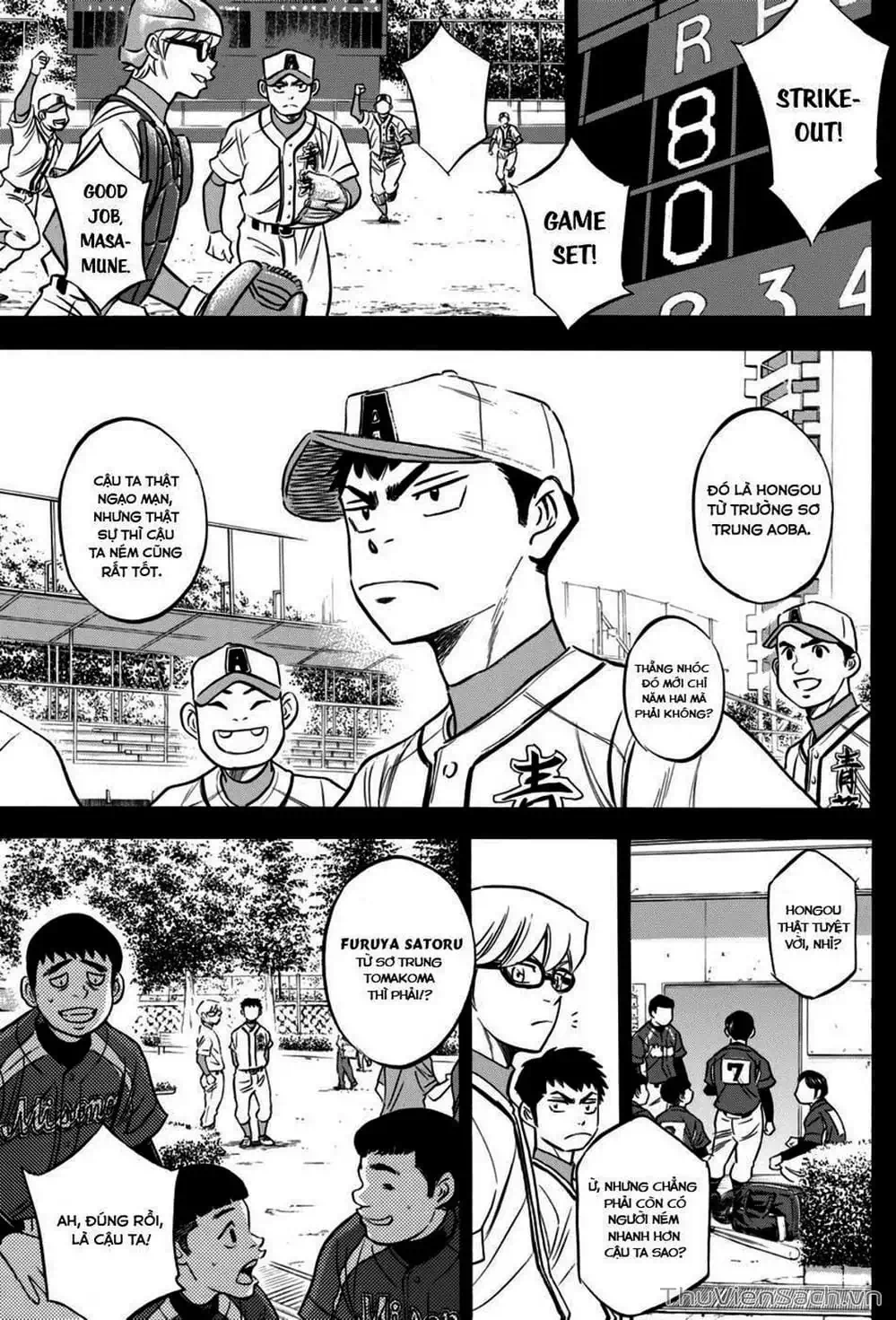 Truyện Tranh Đội Bóng Chày Siêu Đẳng - Ace Of Diamond trang 5