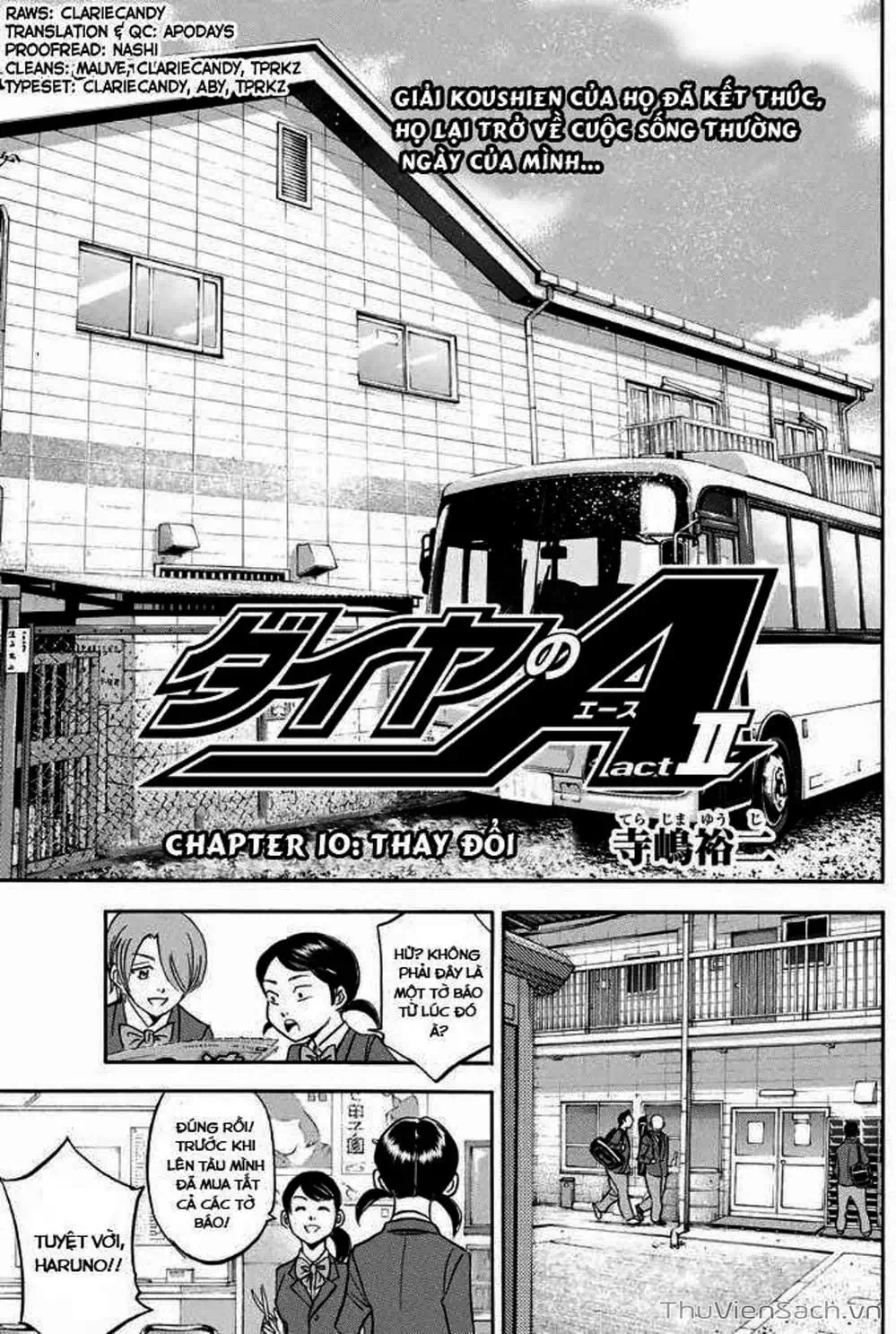 Truyện Tranh Đội Bóng Chày Siêu Đẳng - Ace Of Diamond trang 5