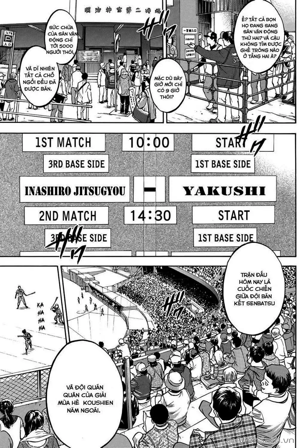 Truyện Tranh Đội Bóng Chày Siêu Đẳng - Ace Of Diamond trang 5