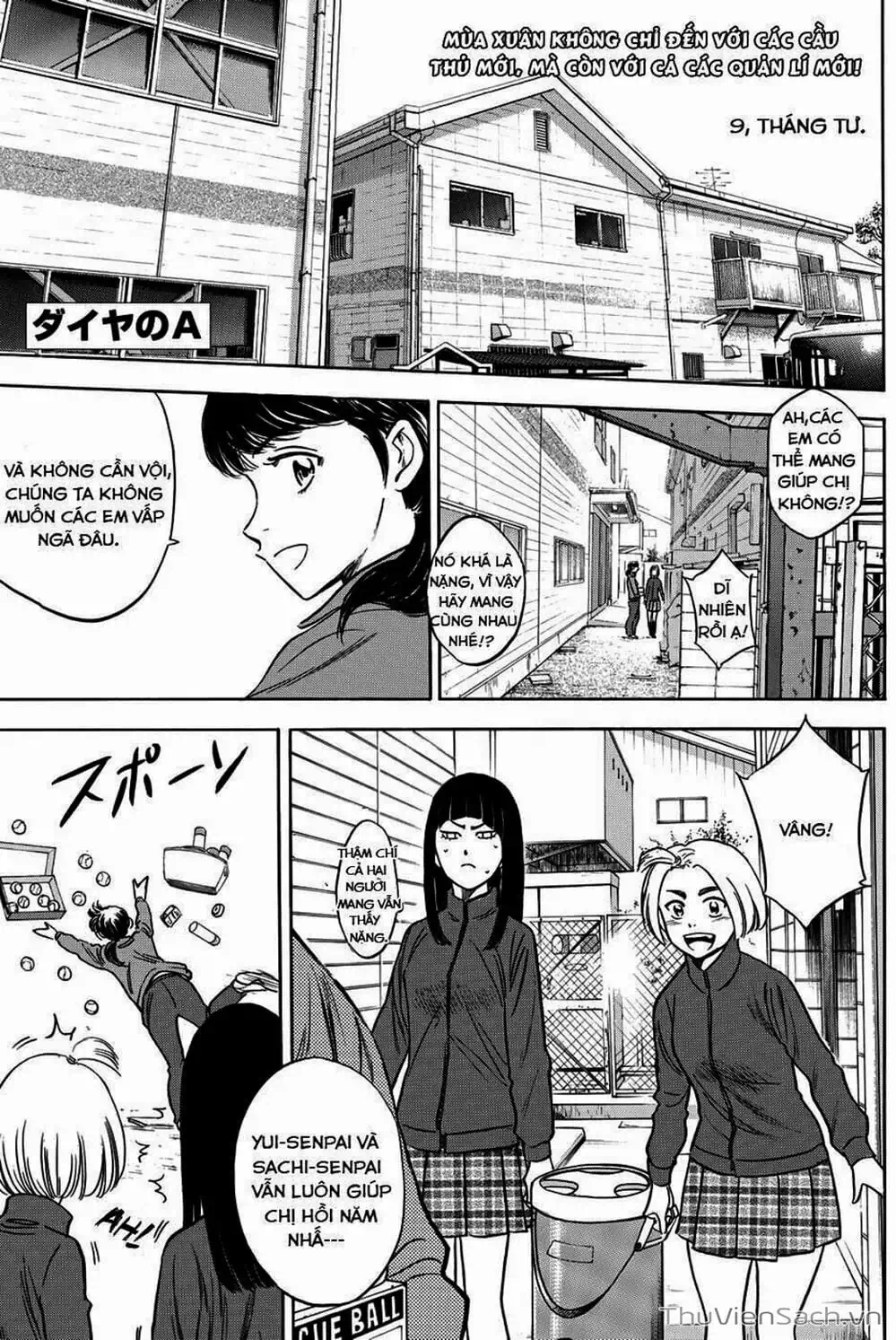 Truyện Tranh Đội Bóng Chày Siêu Đẳng - Ace Of Diamond trang 5