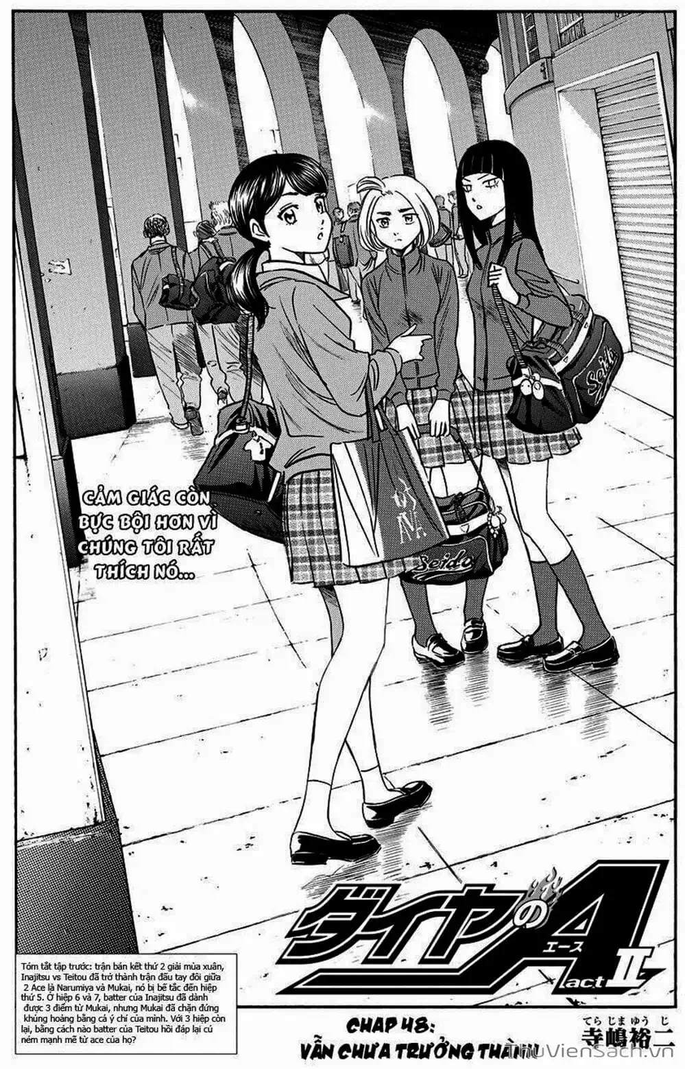 Truyện Tranh Đội Bóng Chày Siêu Đẳng - Ace Of Diamond trang 5