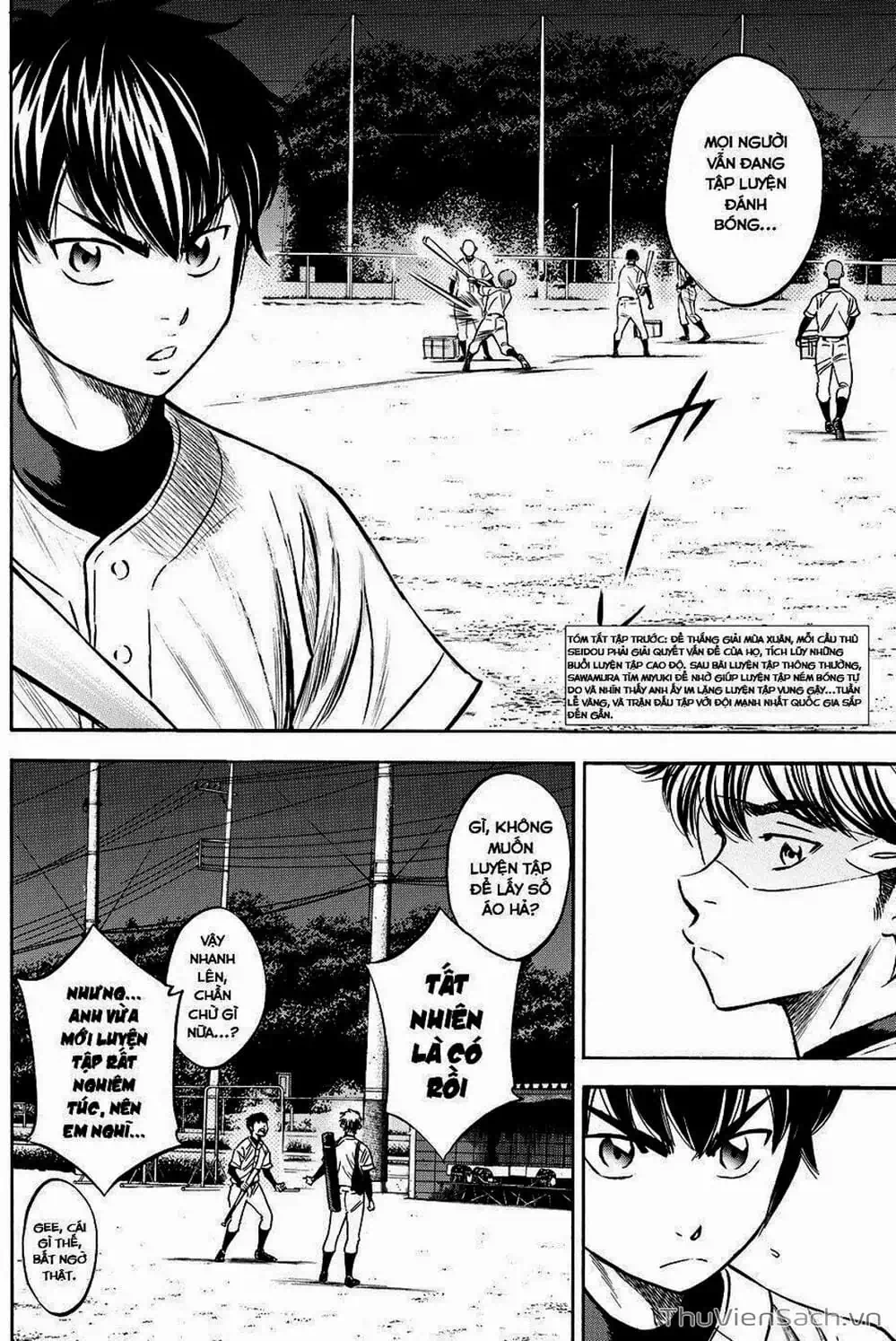 Truyện Tranh Đội Bóng Chày Siêu Đẳng - Ace Of Diamond trang 5